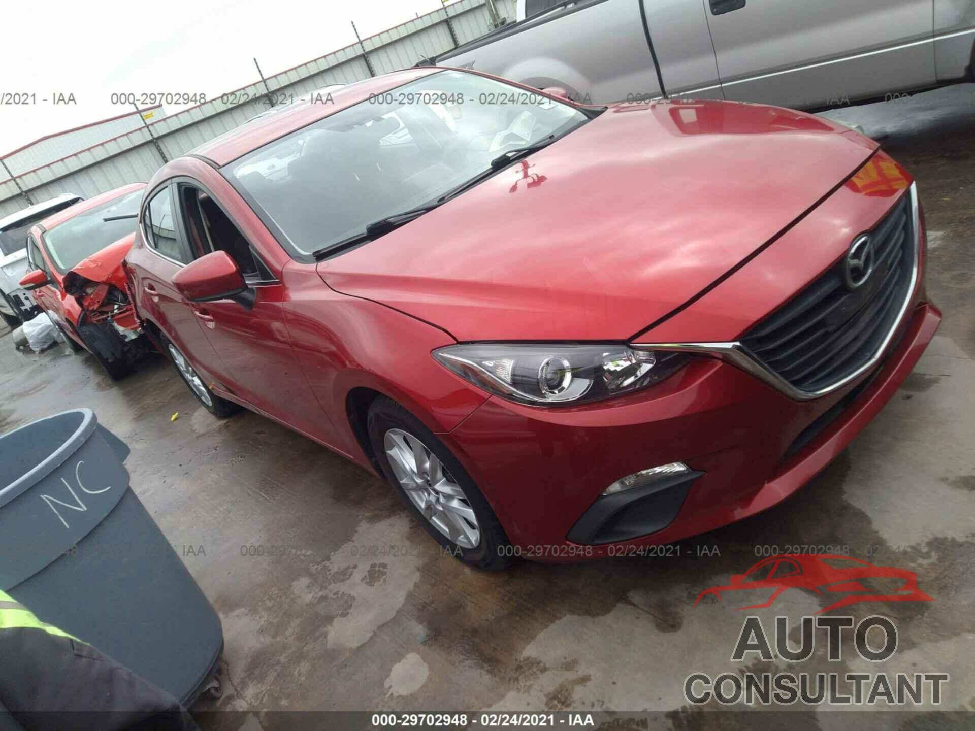 MAZDA MAZDA3 2016 - JM1BM1U76G1308935