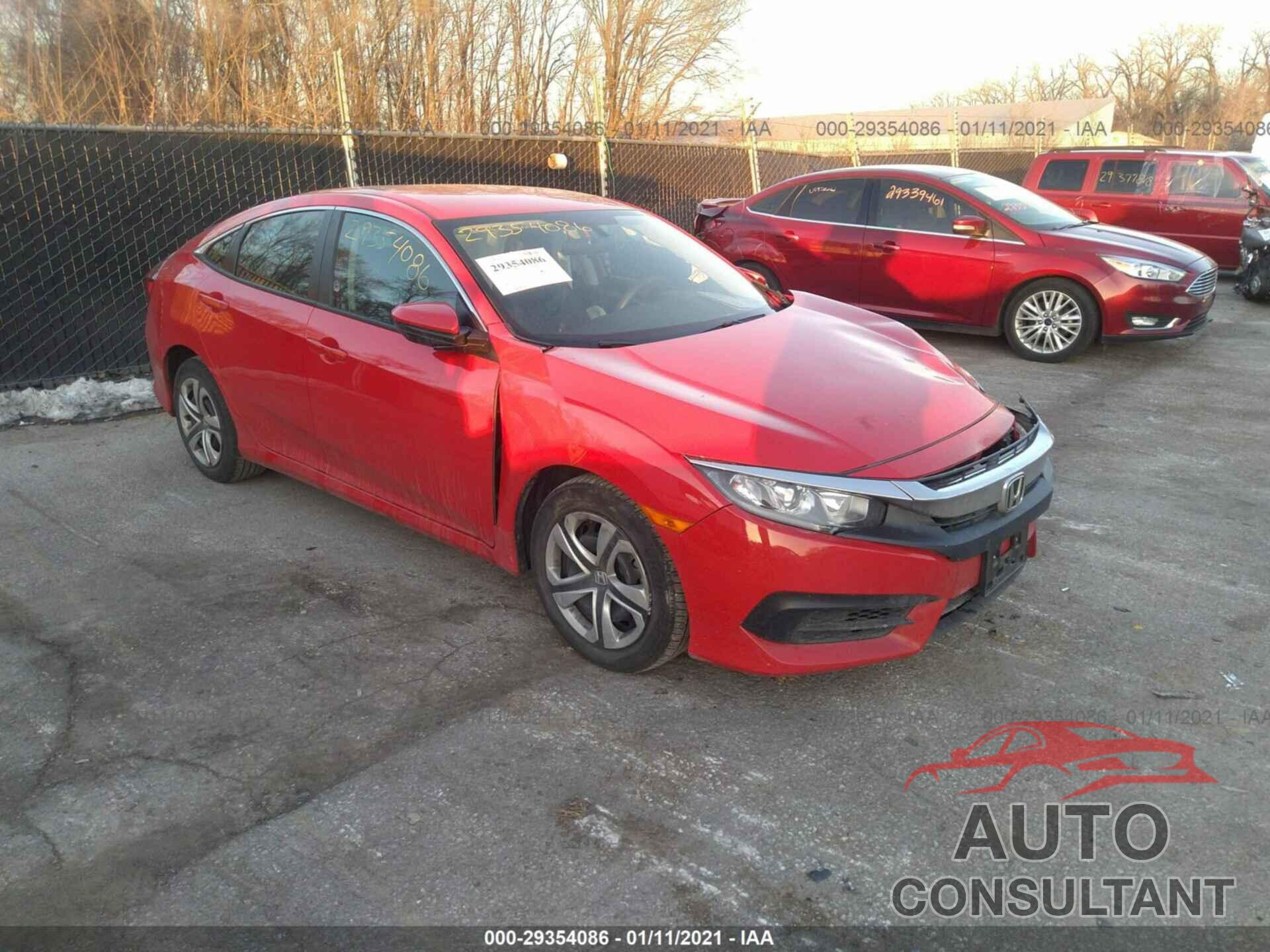 HONDA CIVIC SEDAN 2017 - 2HGFC2F5XHH559791