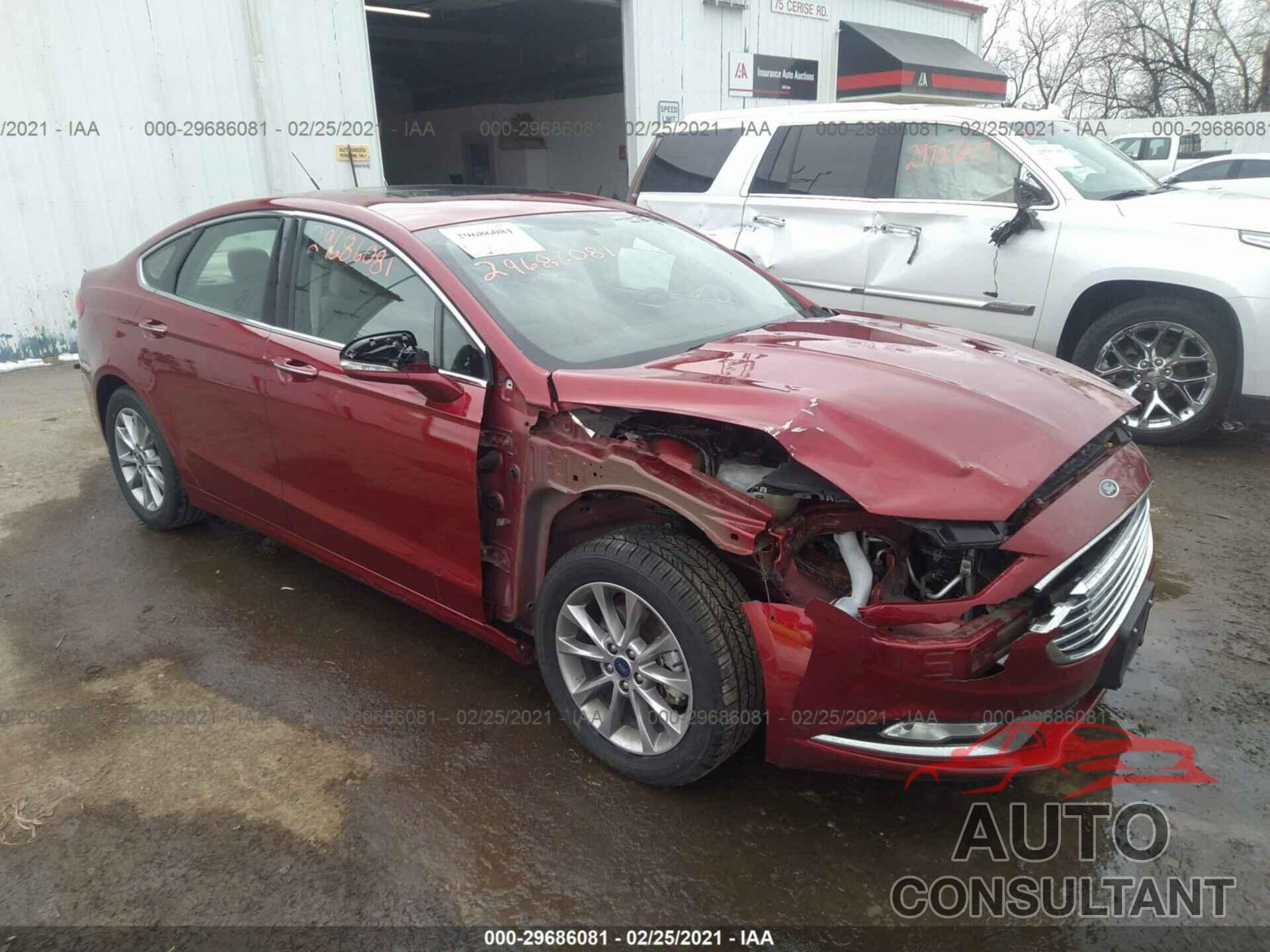 FORD FUSION 2017 - 3FA6P0HD8HR305826
