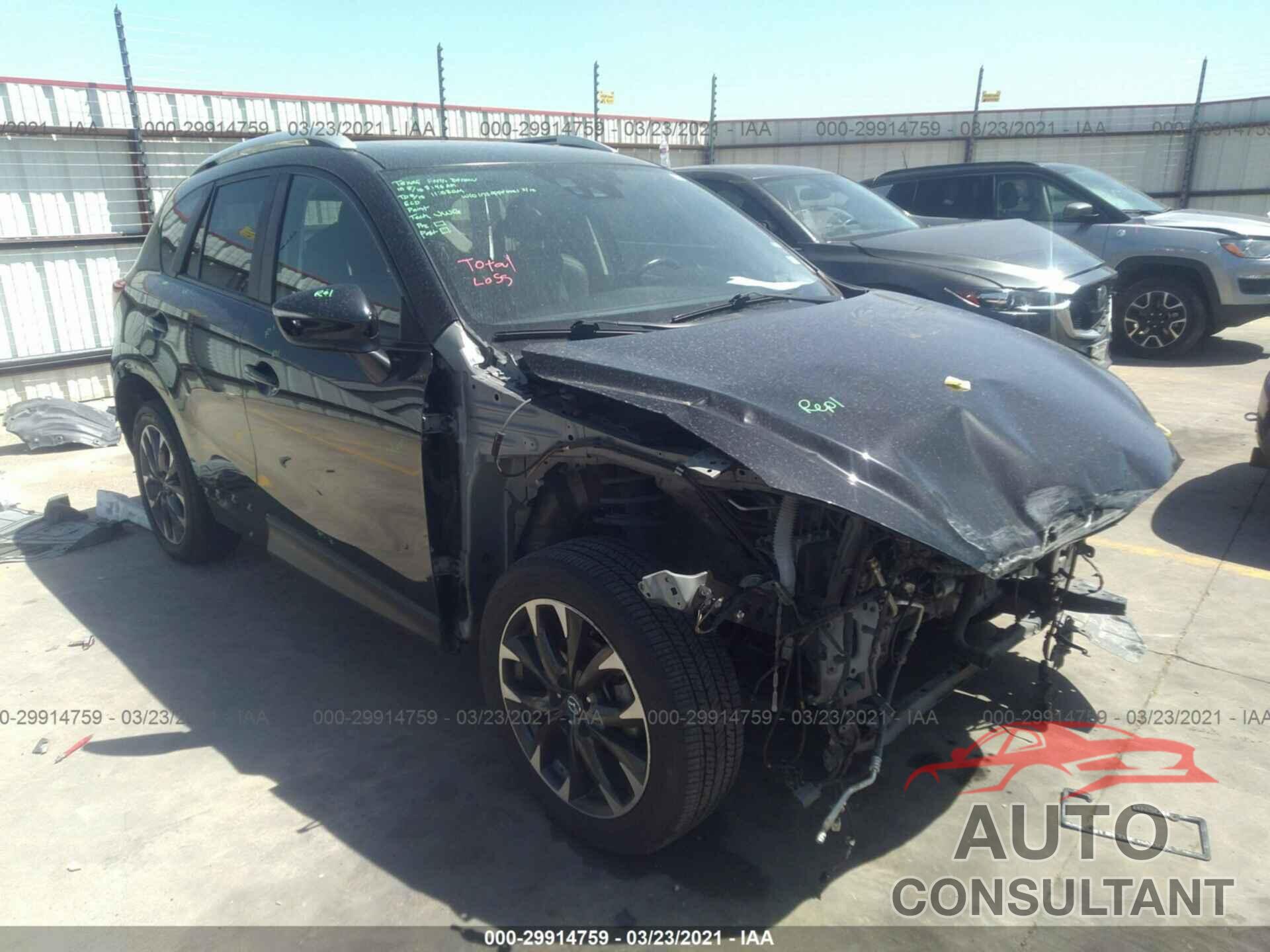 MAZDA CX-5 2016 - JM3KE4DY0G0882886