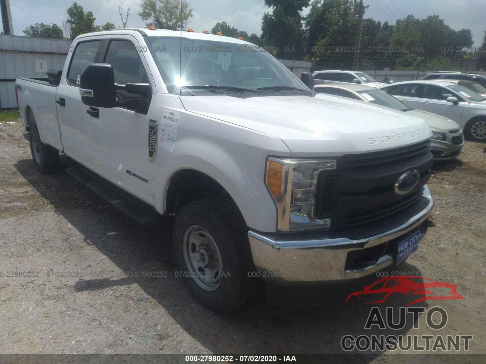 FORD SUPER DUTY F-250 SRW 2017 - 1FT7W2BT9HEF26920