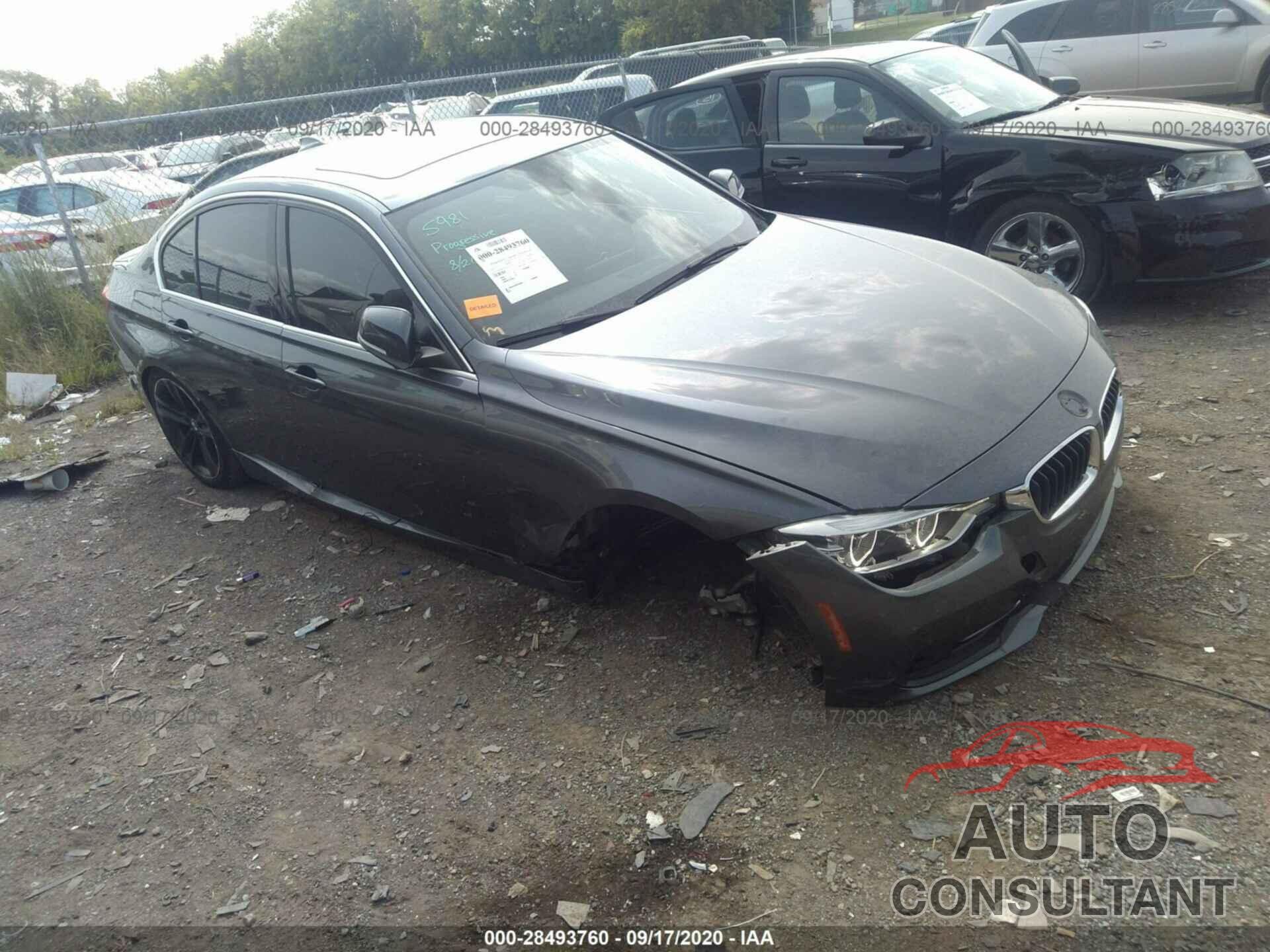 BMW 3 SERIES 2018 - WBA8B3G57JNV01503