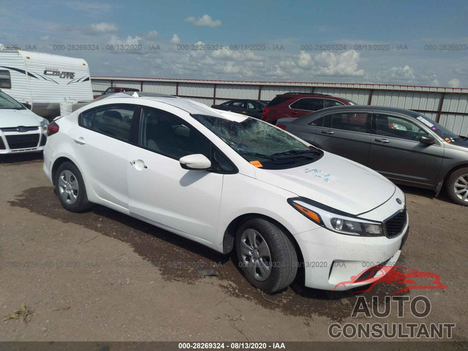 KIA FORTE 2017 - 3KPFK4A78HE058559
