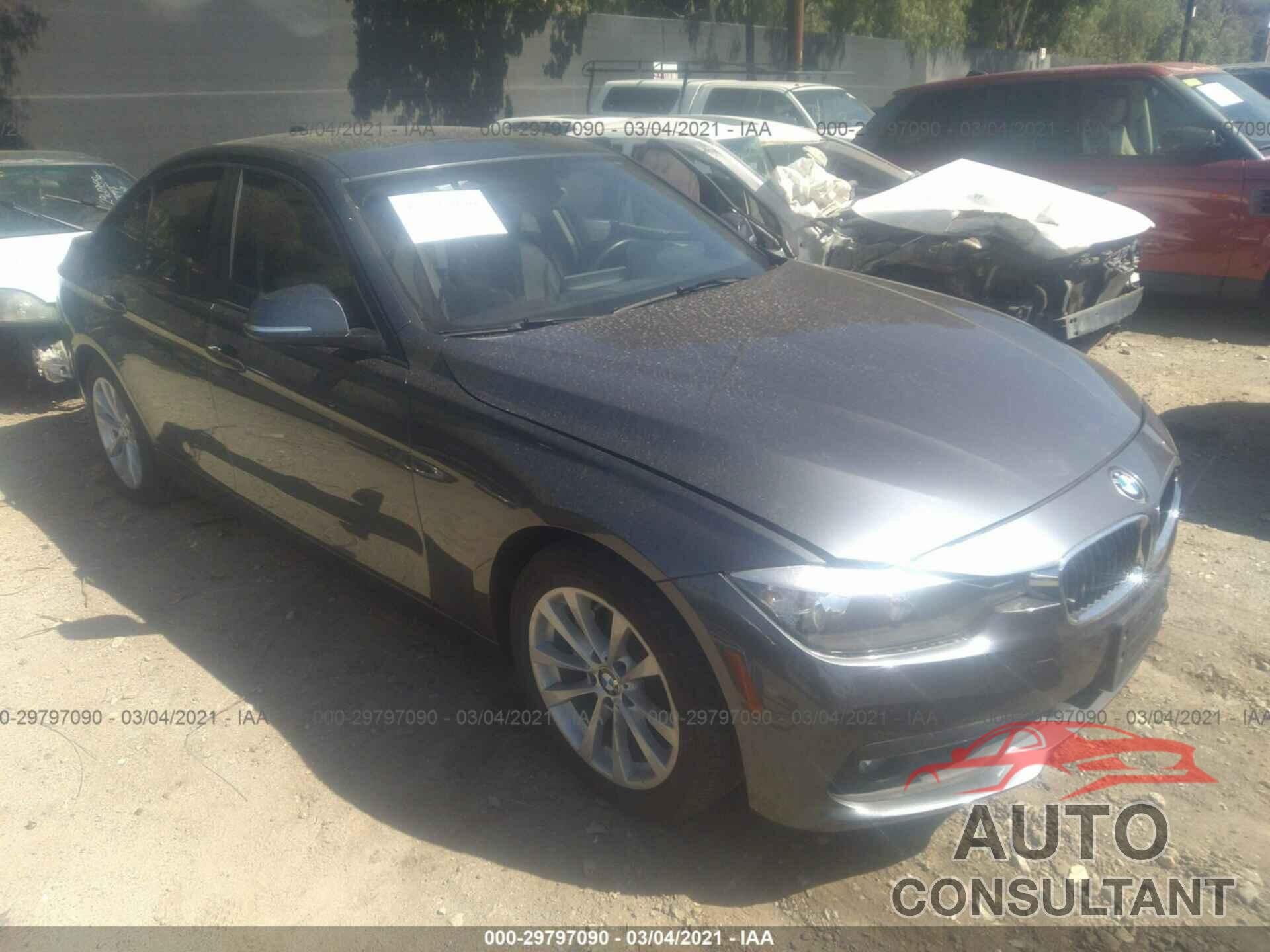 BMW 3 SERIES 2018 - WBA8A9C56JAH13332