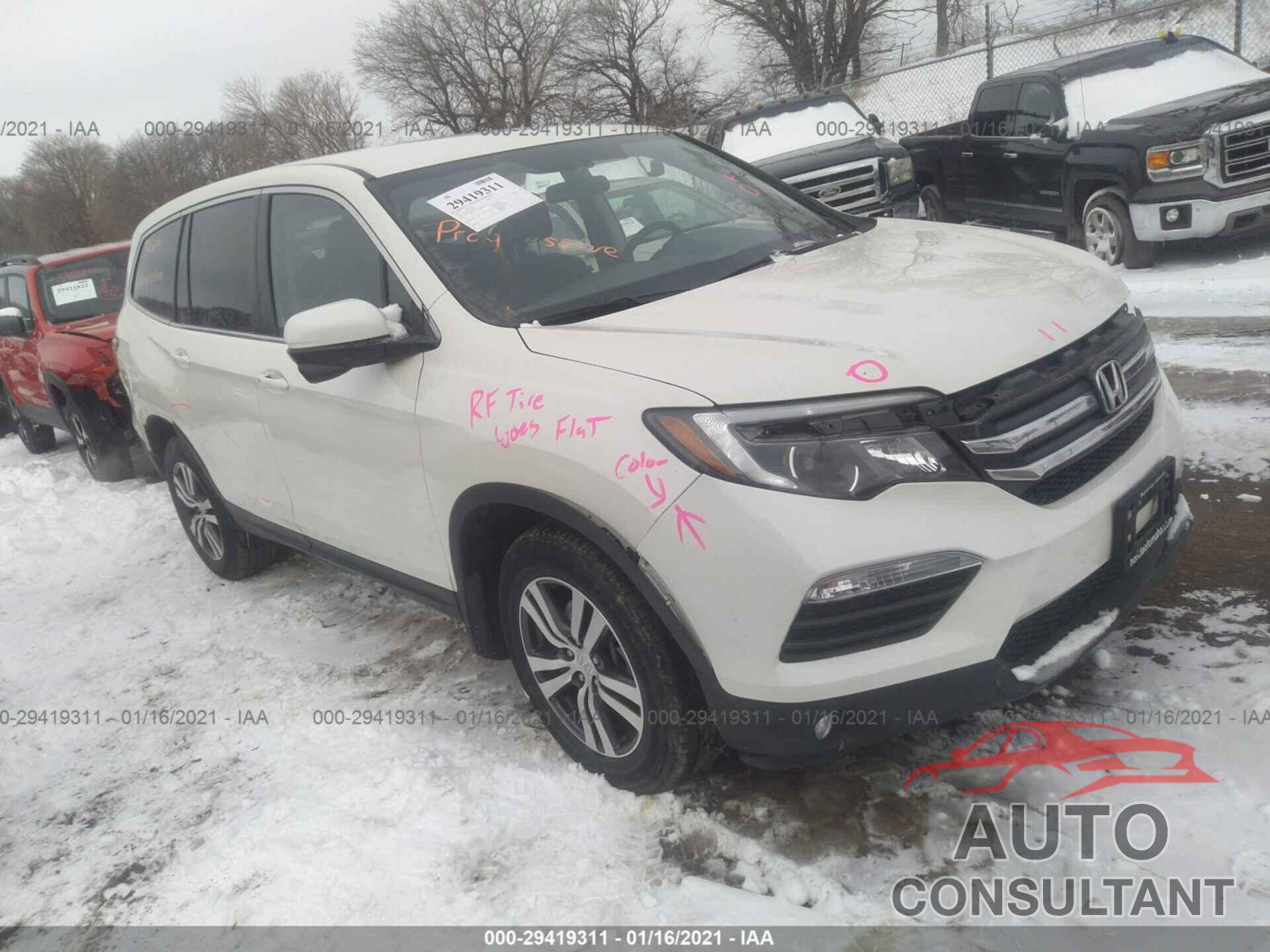 HONDA PILOT 2018 - 5FNYF6H39JB062969
