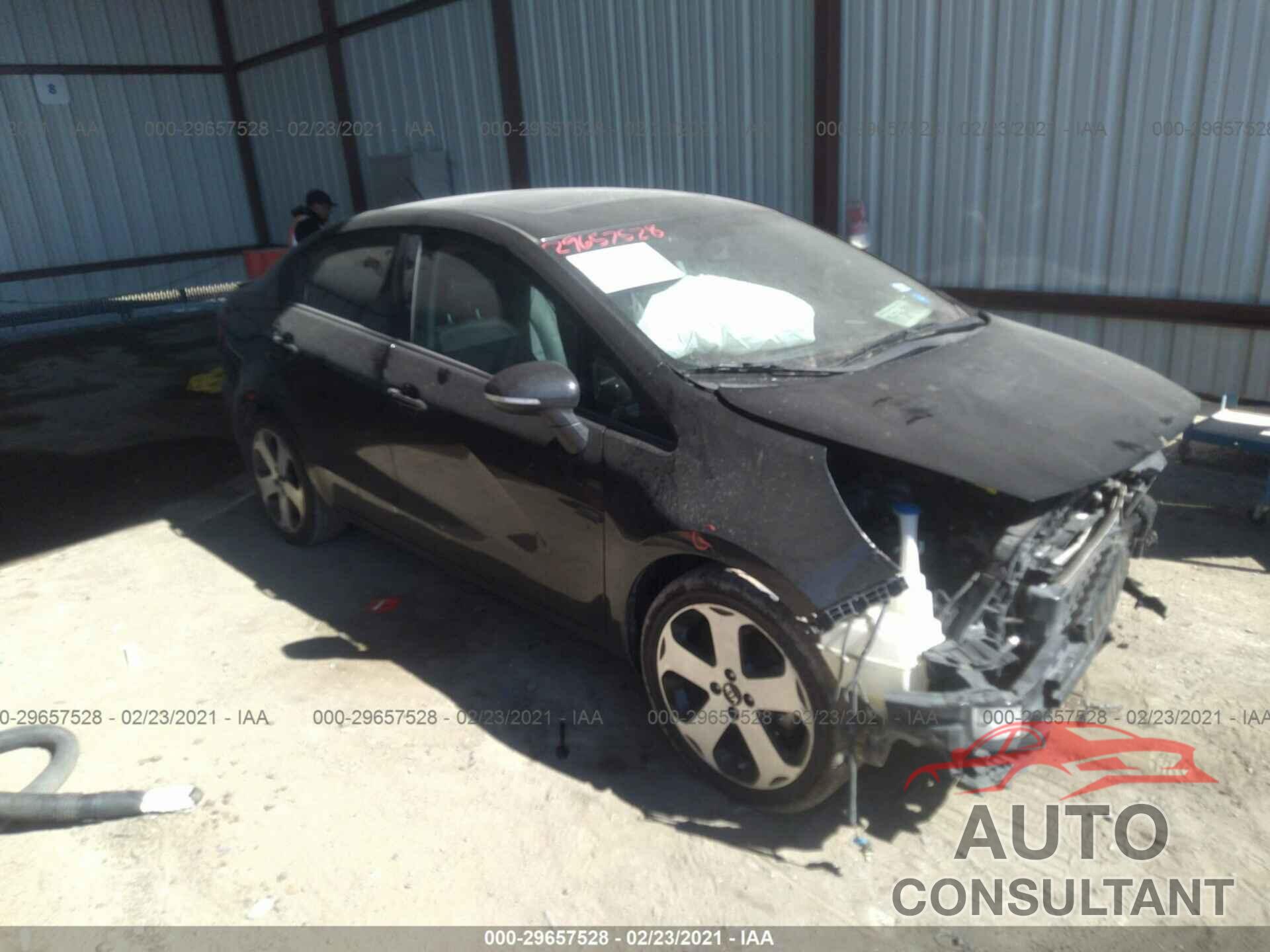 KIA RIO 2016 - KNADN4A30G6593477