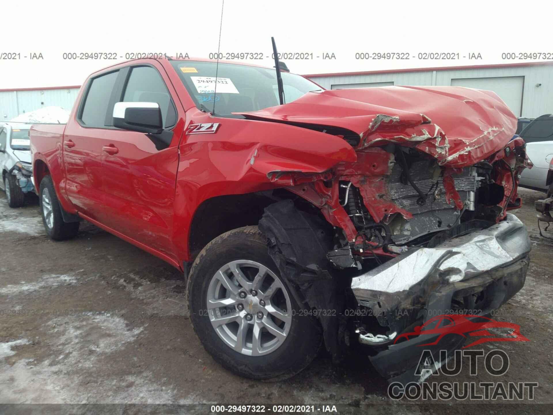CHEVROLET SILVERADO 1500 2020 - 3GCUYDED7LG409061