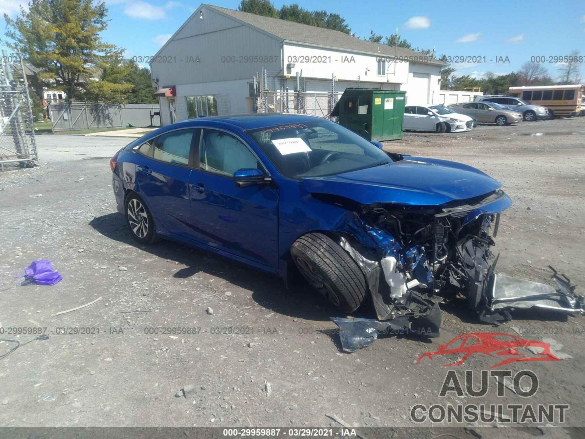 HONDA CIVIC SEDAN 2018 - 2HGFC2F76JH514404