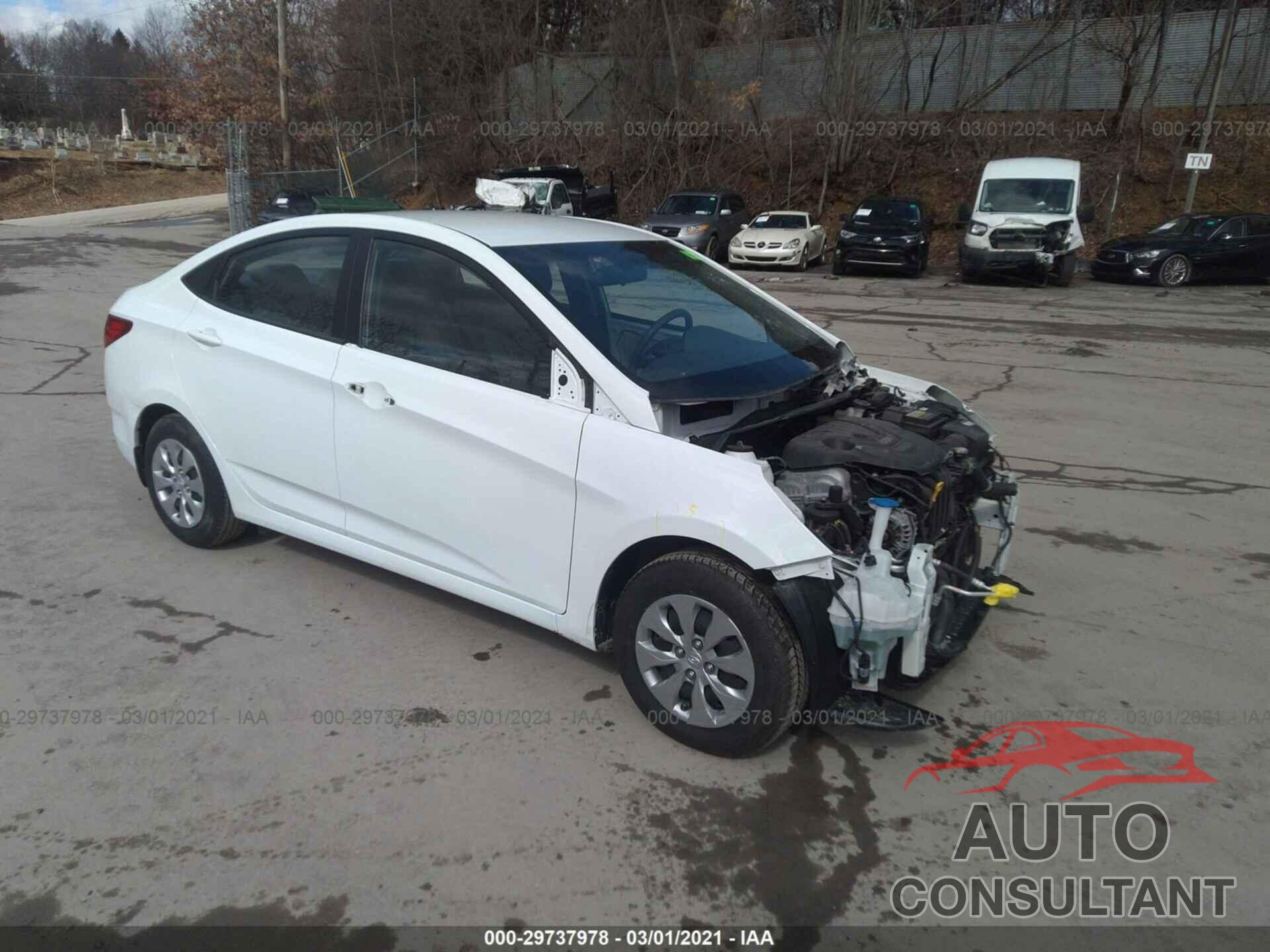 HYUNDAI ACCENT 2016 - KMHCT4AE1GU149859