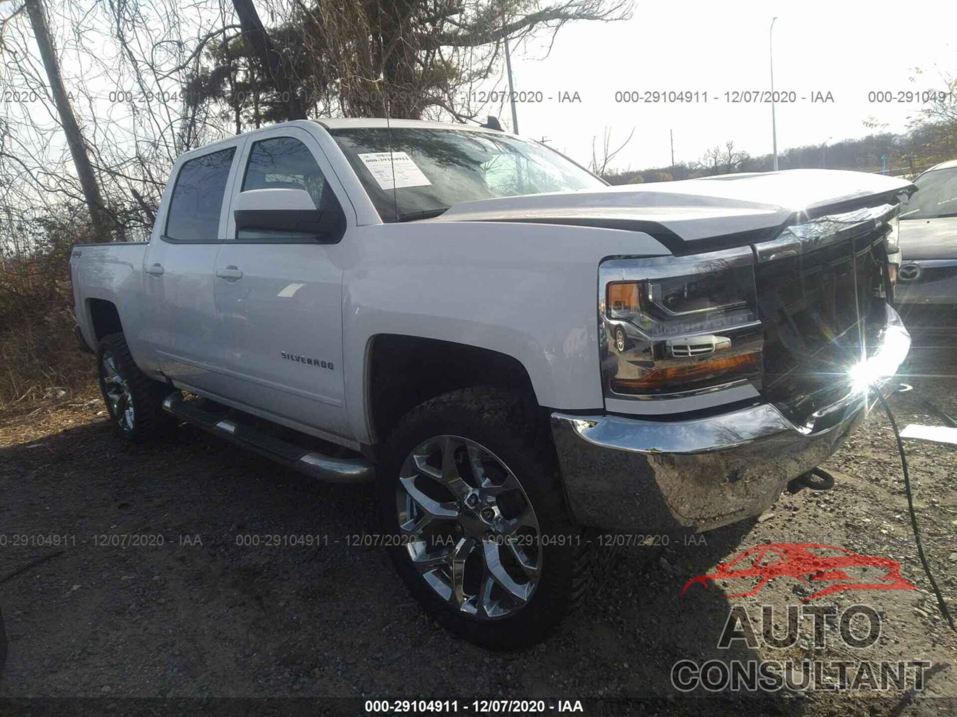 CHEVROLET SILVERADO 1500 2018 - 3GCUKREC3JG633687