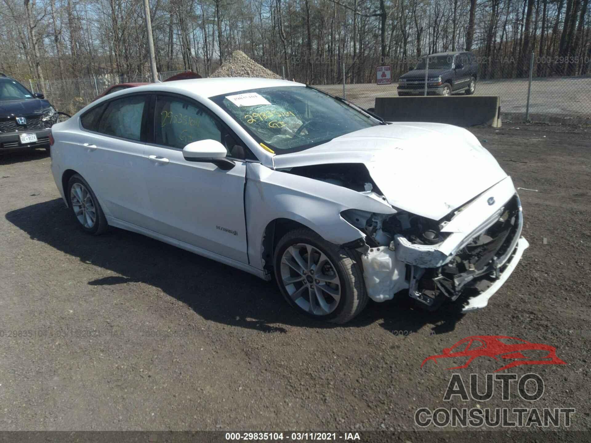 FORD FUSION HYBRID 2019 - 3FA6P0LU6KR236729