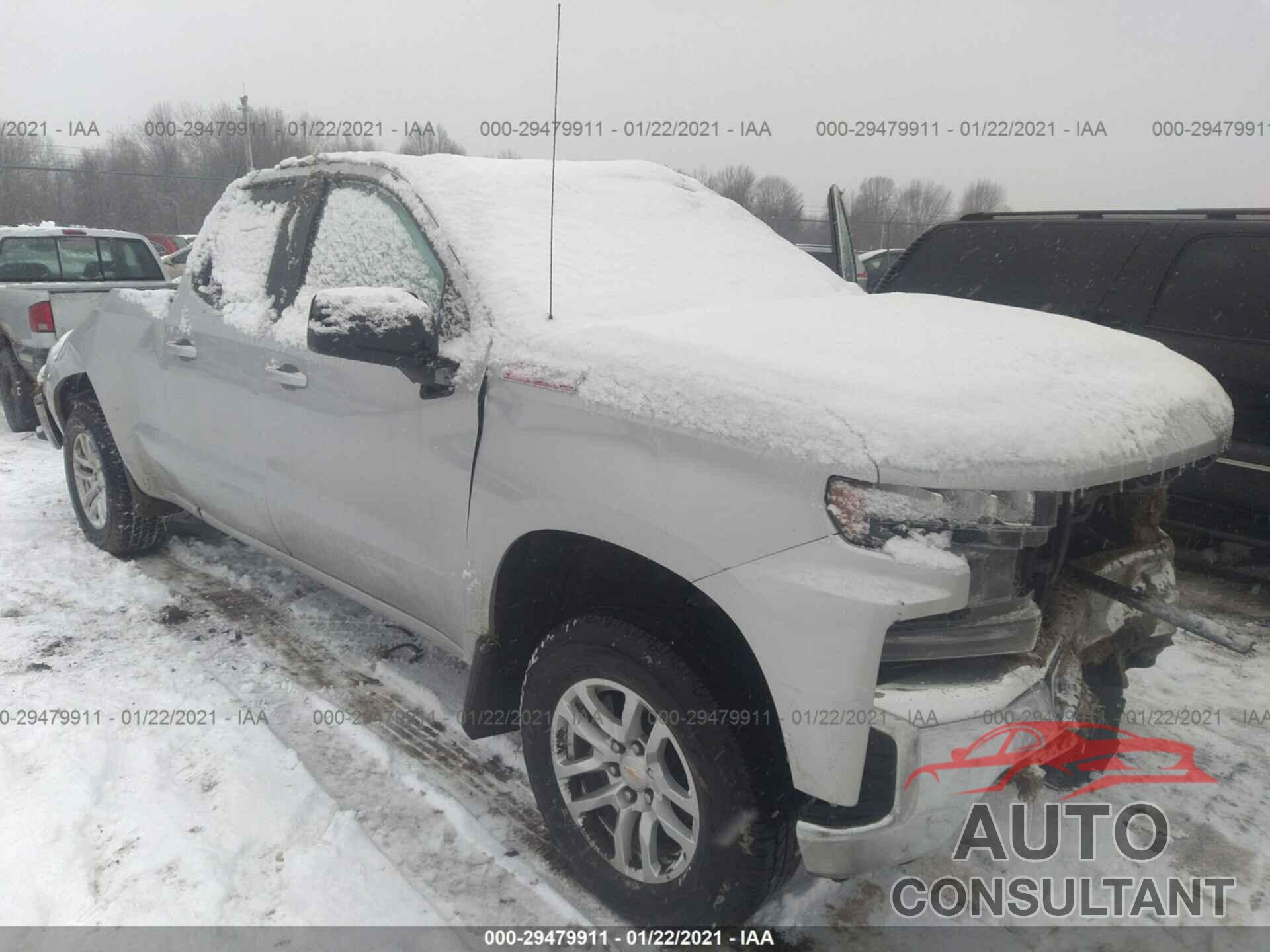 CHEVROLET SILVERADO 1500 2021 - 1GCRYDED9MZ169468