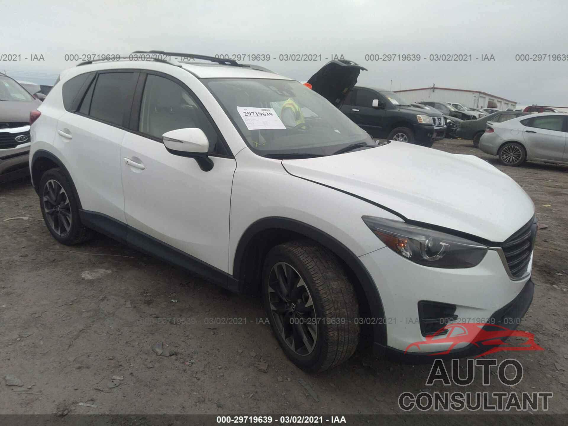 MAZDA CX-5 2016 - JM3KE4DY3G0709489