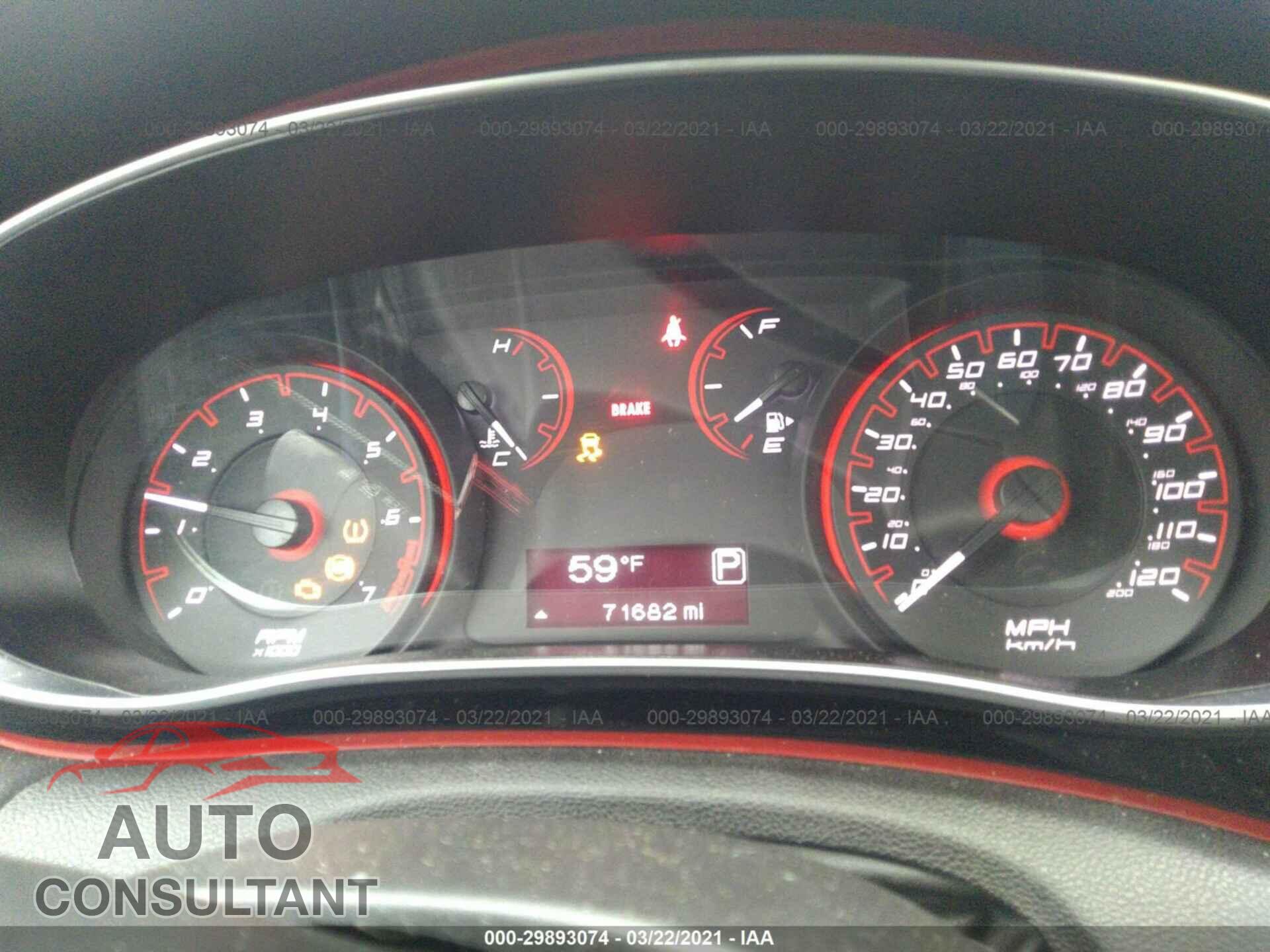 DODGE DART 2016 - 1C3CDFBB5GD564656