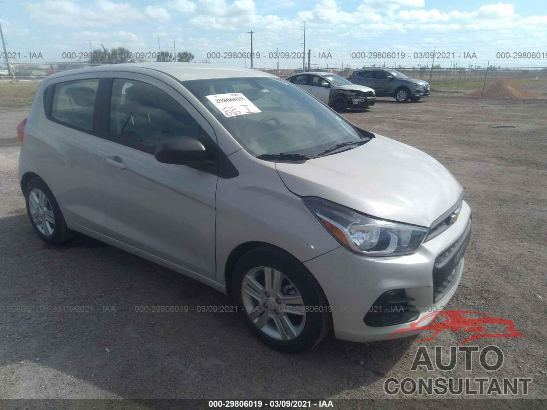 CHEVROLET SPARK 2017 - KL8CB6SA0HC829251