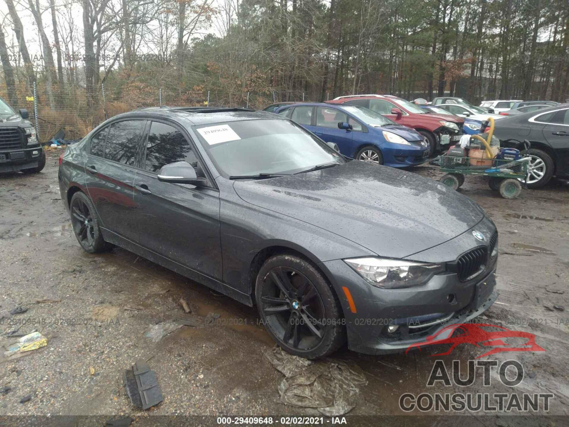 BMW 3 SERIES 2016 - WBA8E9G58GNU30198
