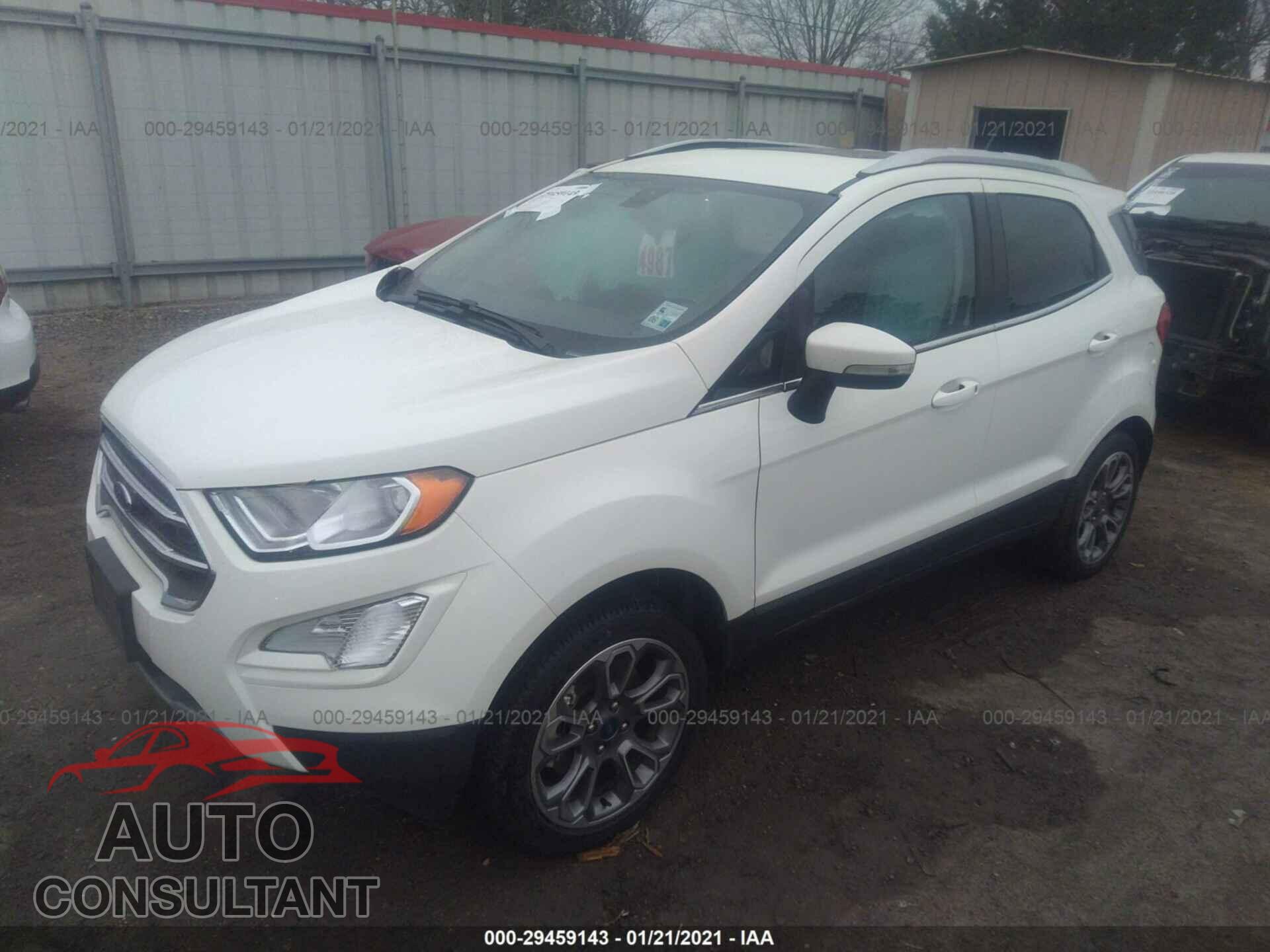 FORD ECOSPORT 2020 - MAJ6S3KLXLC351407