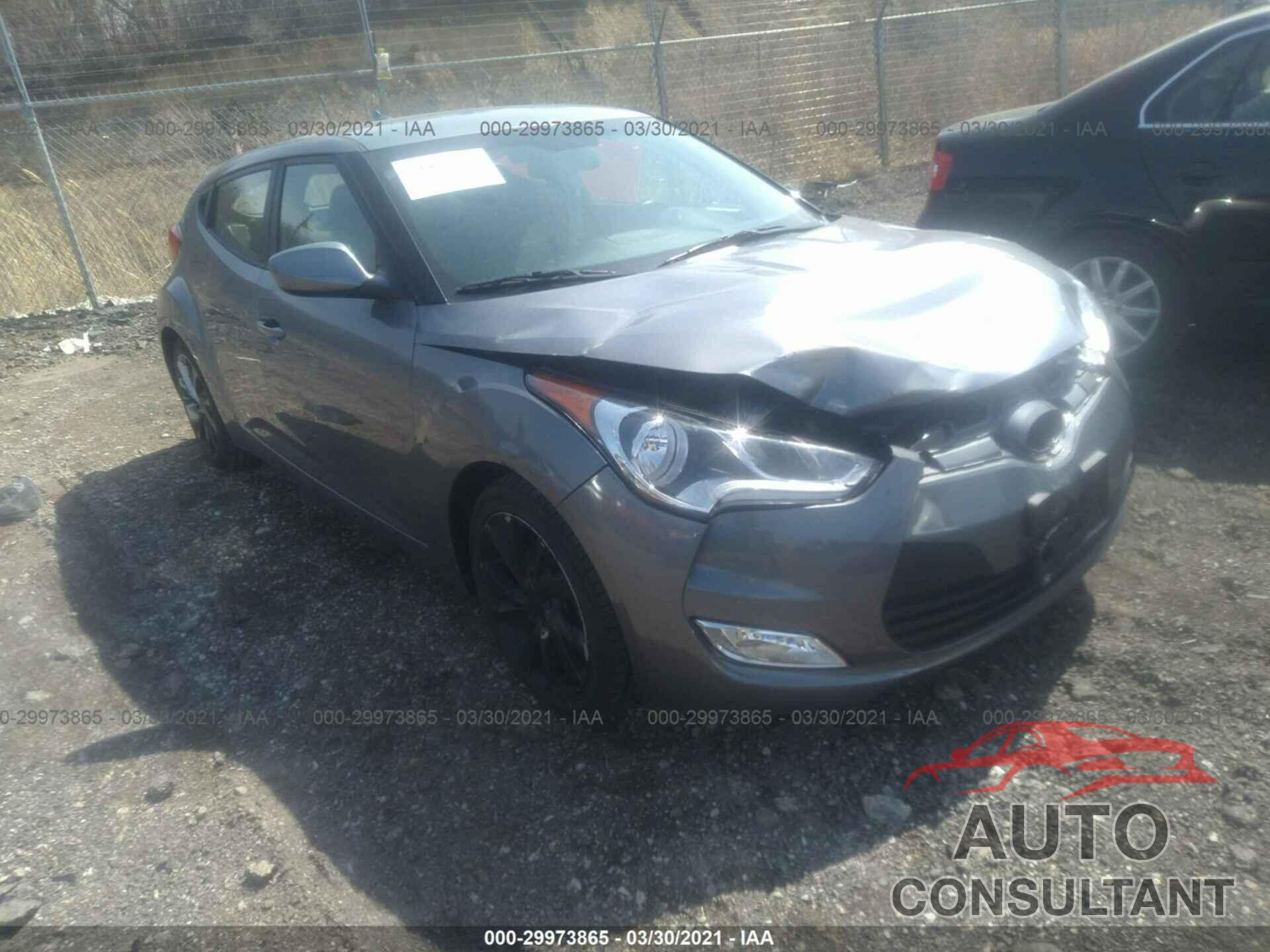 HYUNDAI VELOSTER 2017 - KMHTC6AD7HU310140