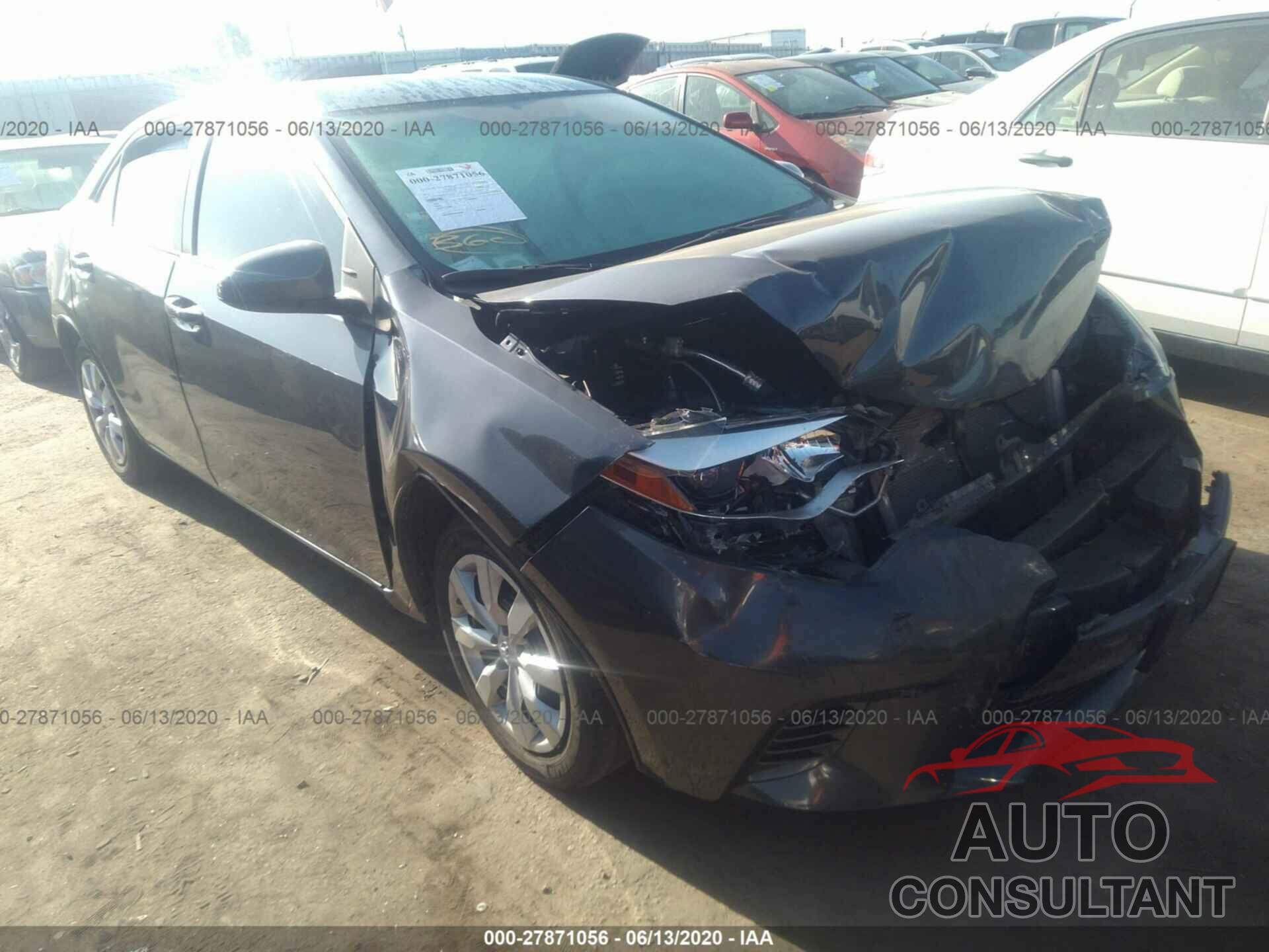 TOYOTA COROLLA 2016 - 5YFBURHE0GP502914