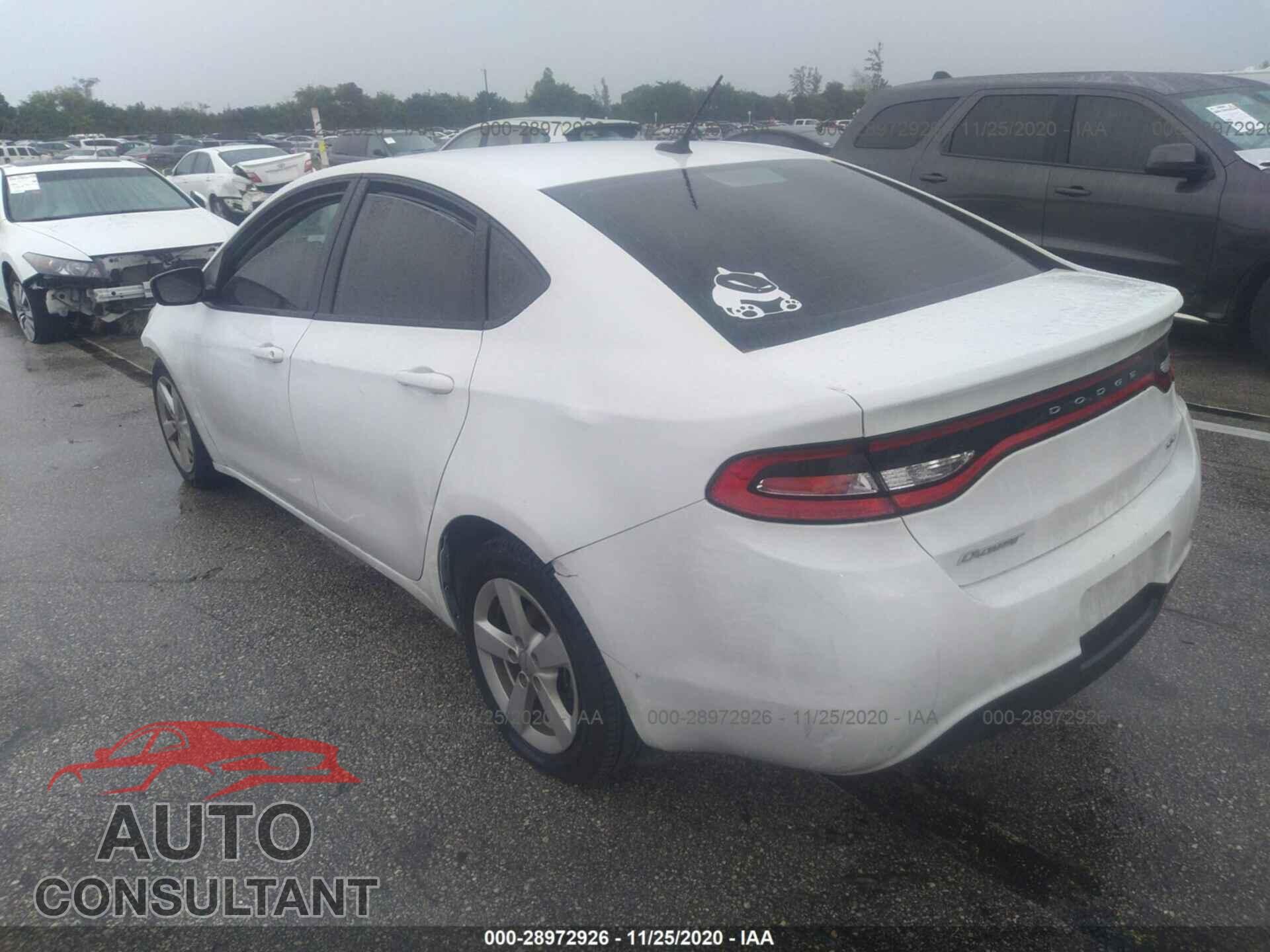DODGE DART 2016 - 1C3CDFBB6GD577285