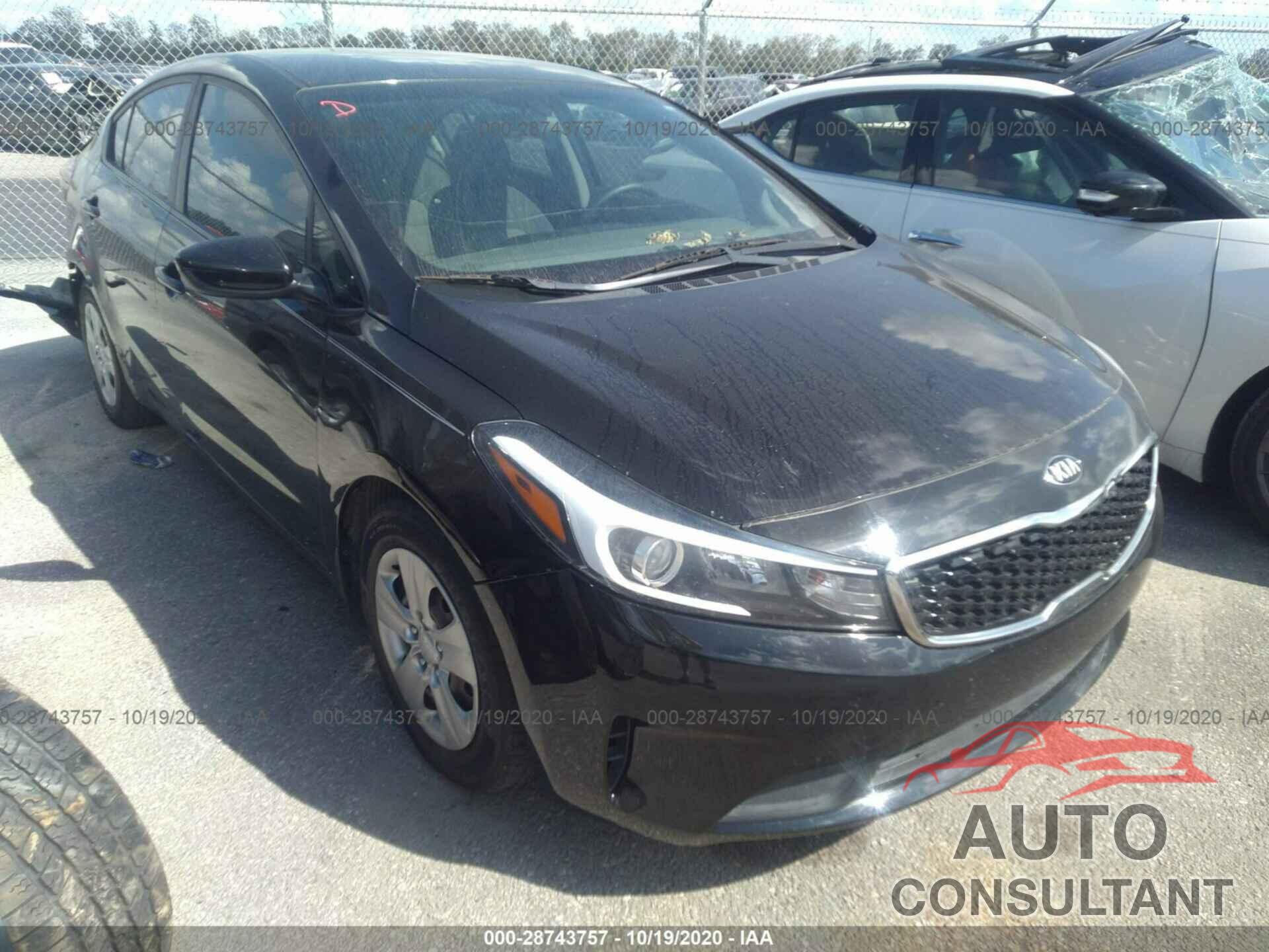 KIA FORTE 2017 - 3KPFK4A70HE043408
