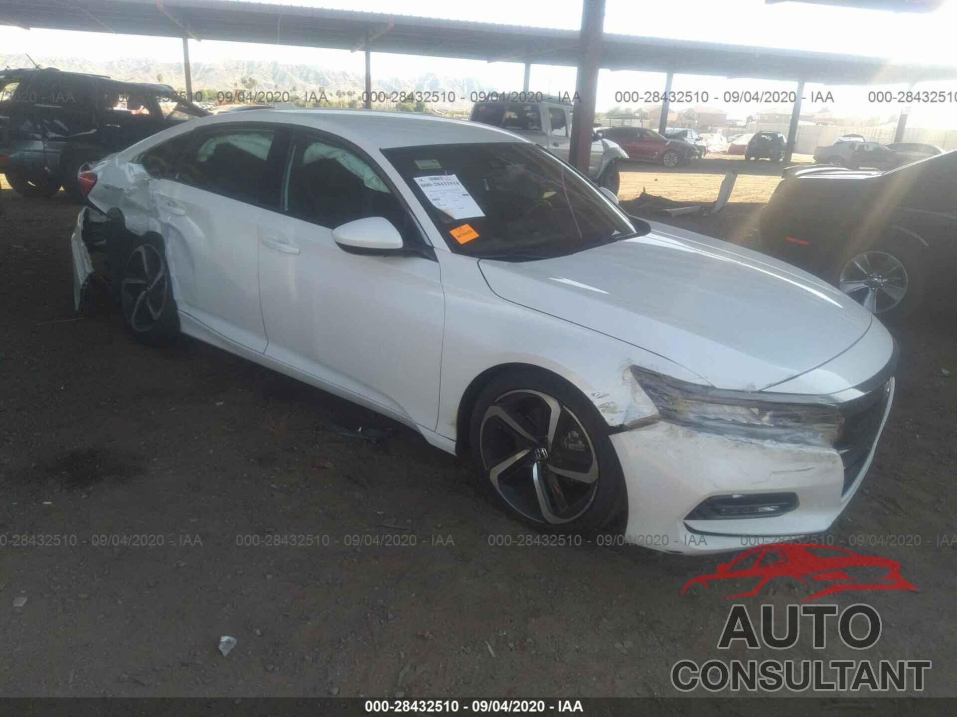 HONDA ACCORD SEDAN 2018 - 1HGCV1F37JA170701
