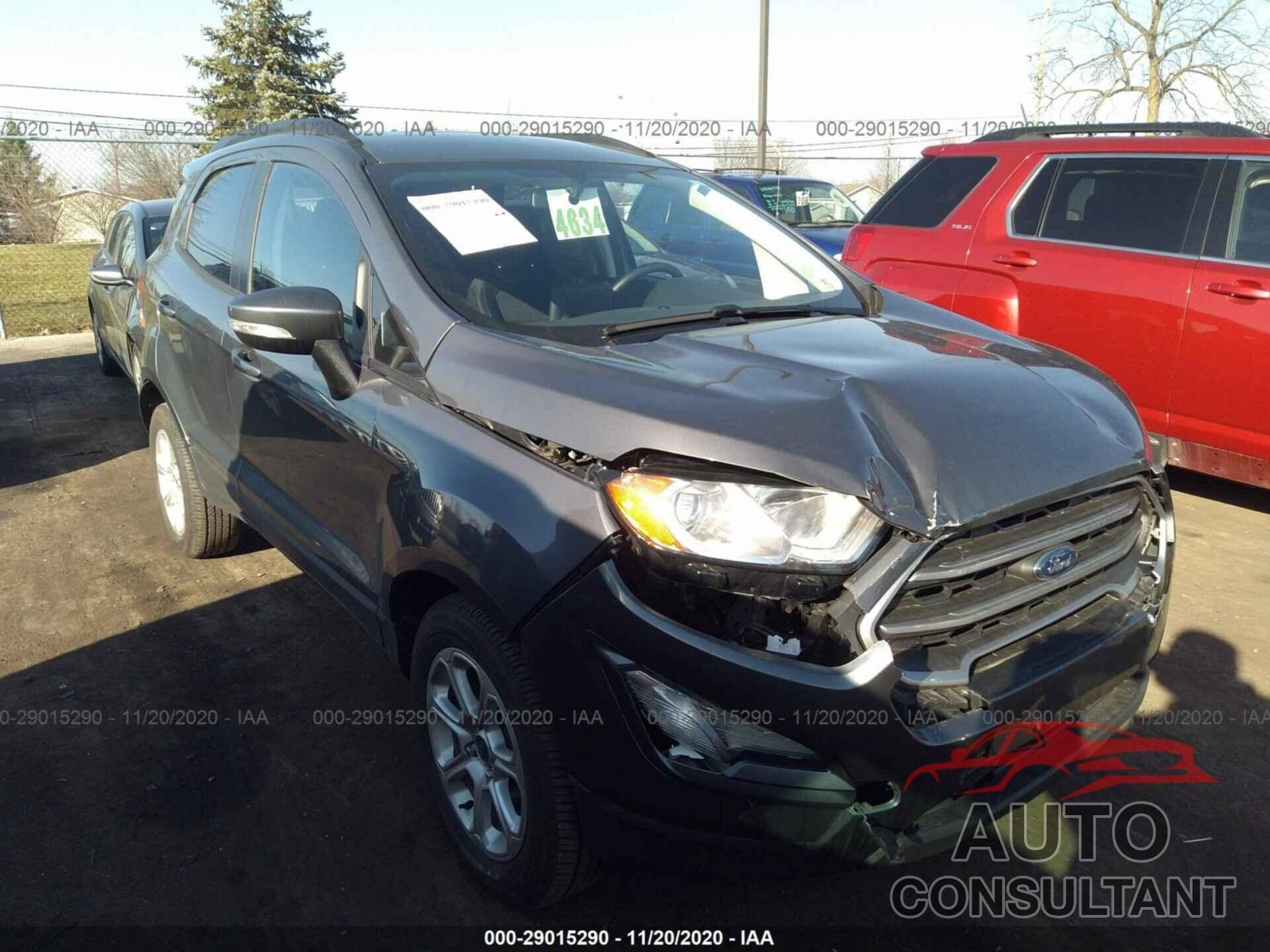 FORD ECOSPORT 2020 - MAJ3S2GE4LC354763