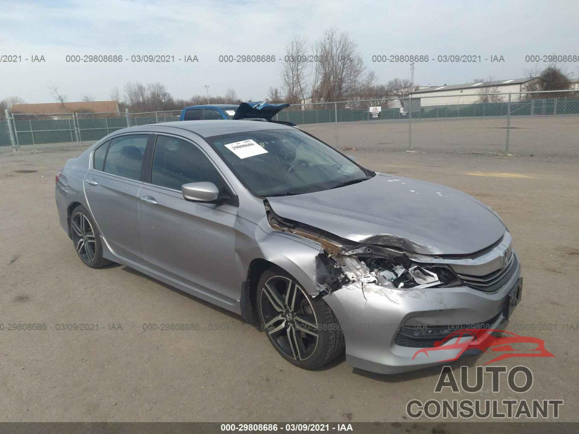 HONDA ACCORD SEDAN 2016 - 1HGCR2F5XGA146347