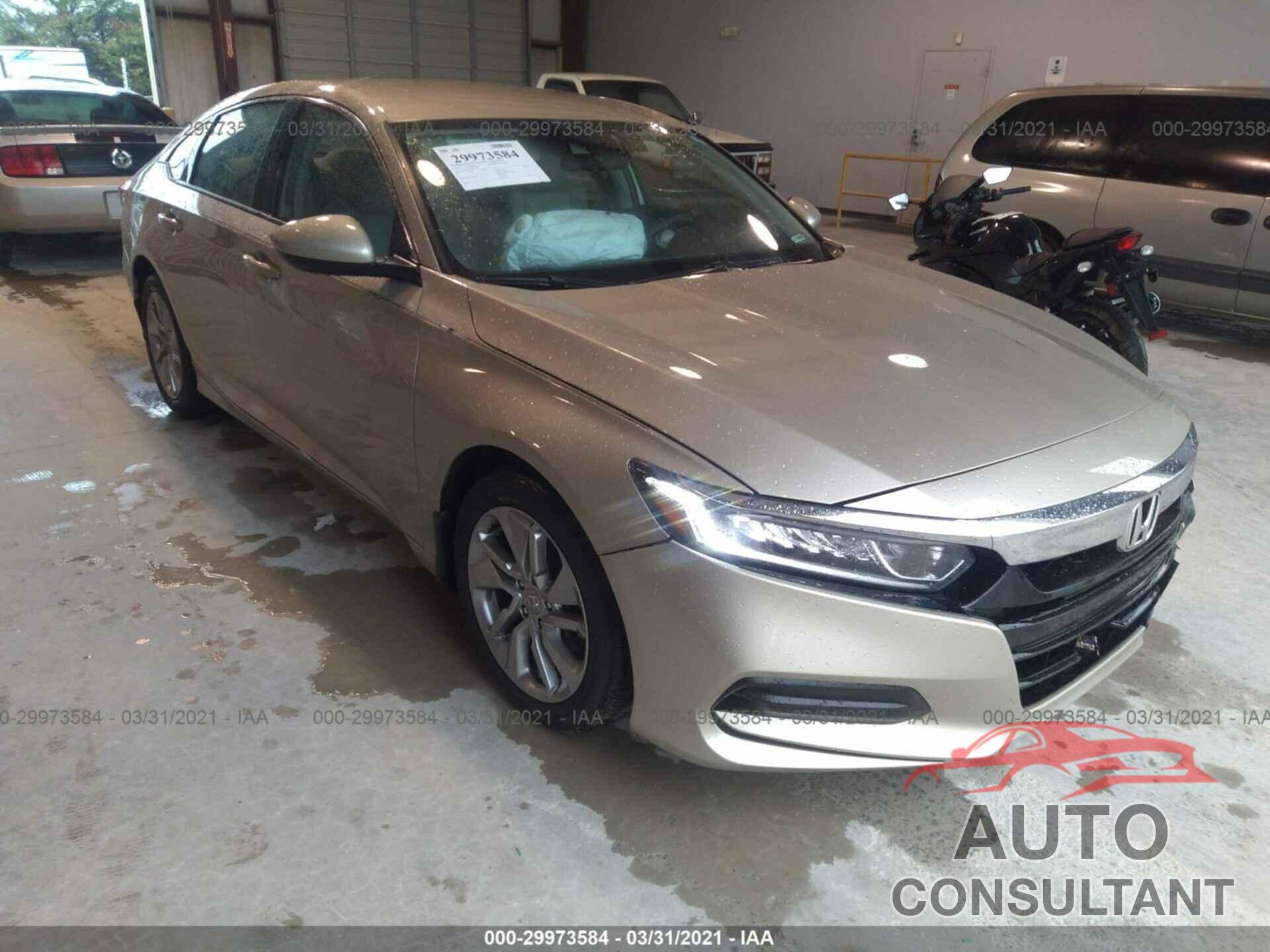 HONDA ACCORD SEDAN 2019 - 1HGCV1F10KA104166