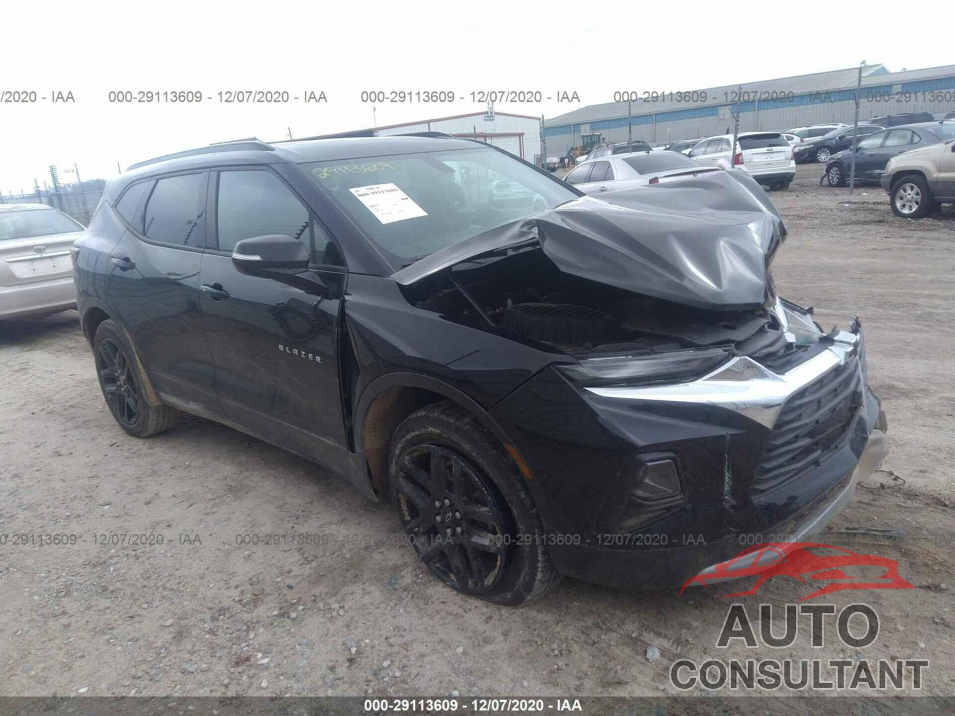 CHEVROLET BLAZER 2020 - 3GNKBBRA4LS700117