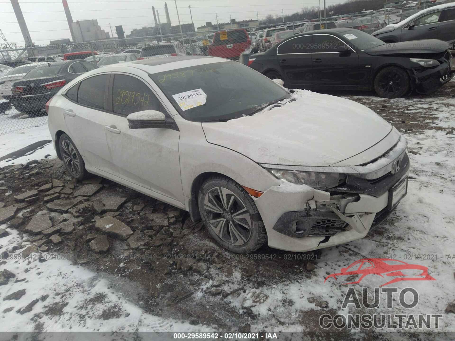 HONDA CIVIC SEDAN 2017 - 19XFC1F35HE008008