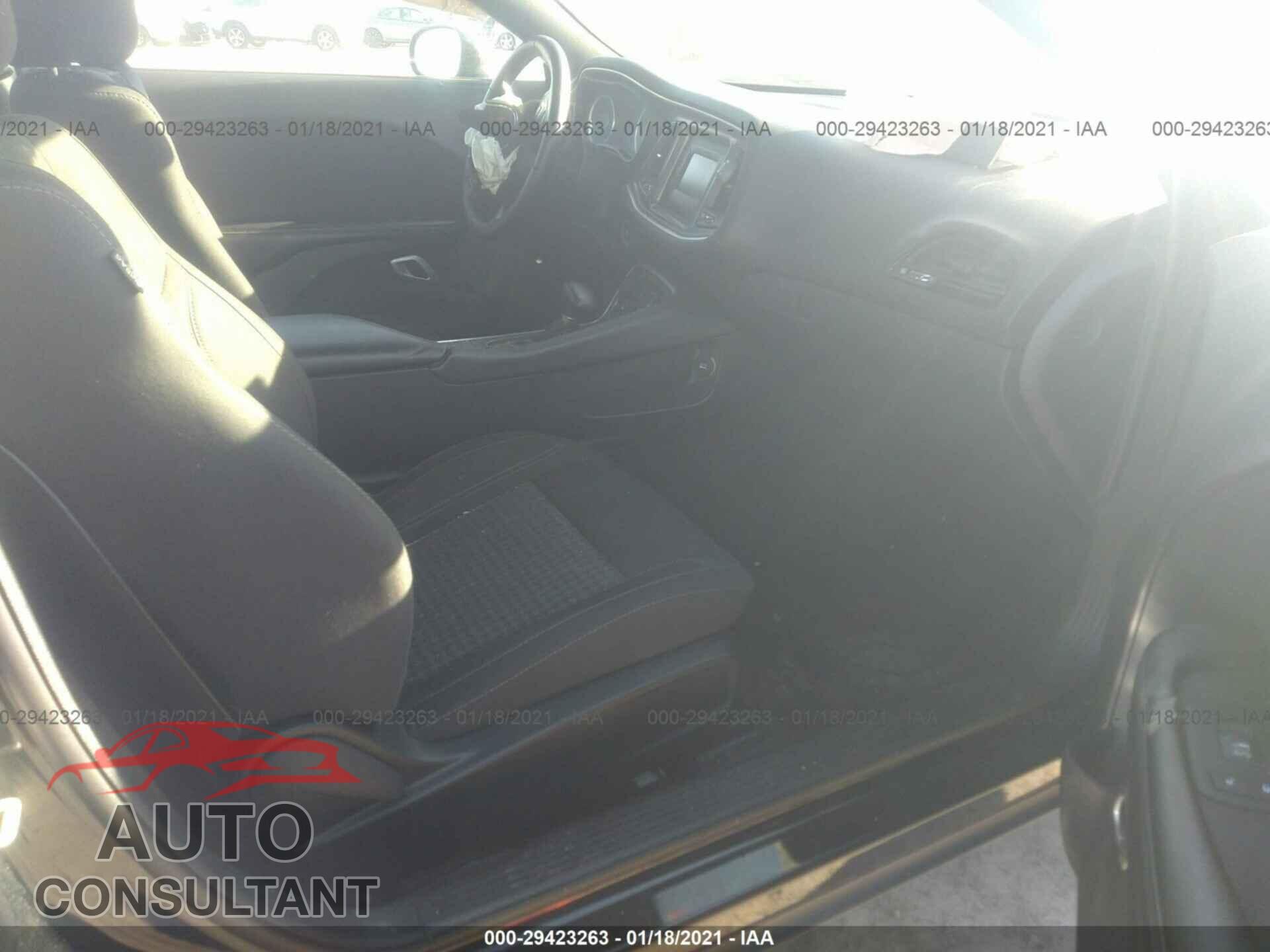 DODGE CHALLENGER 2016 - 2C3CDZAG1GH191861