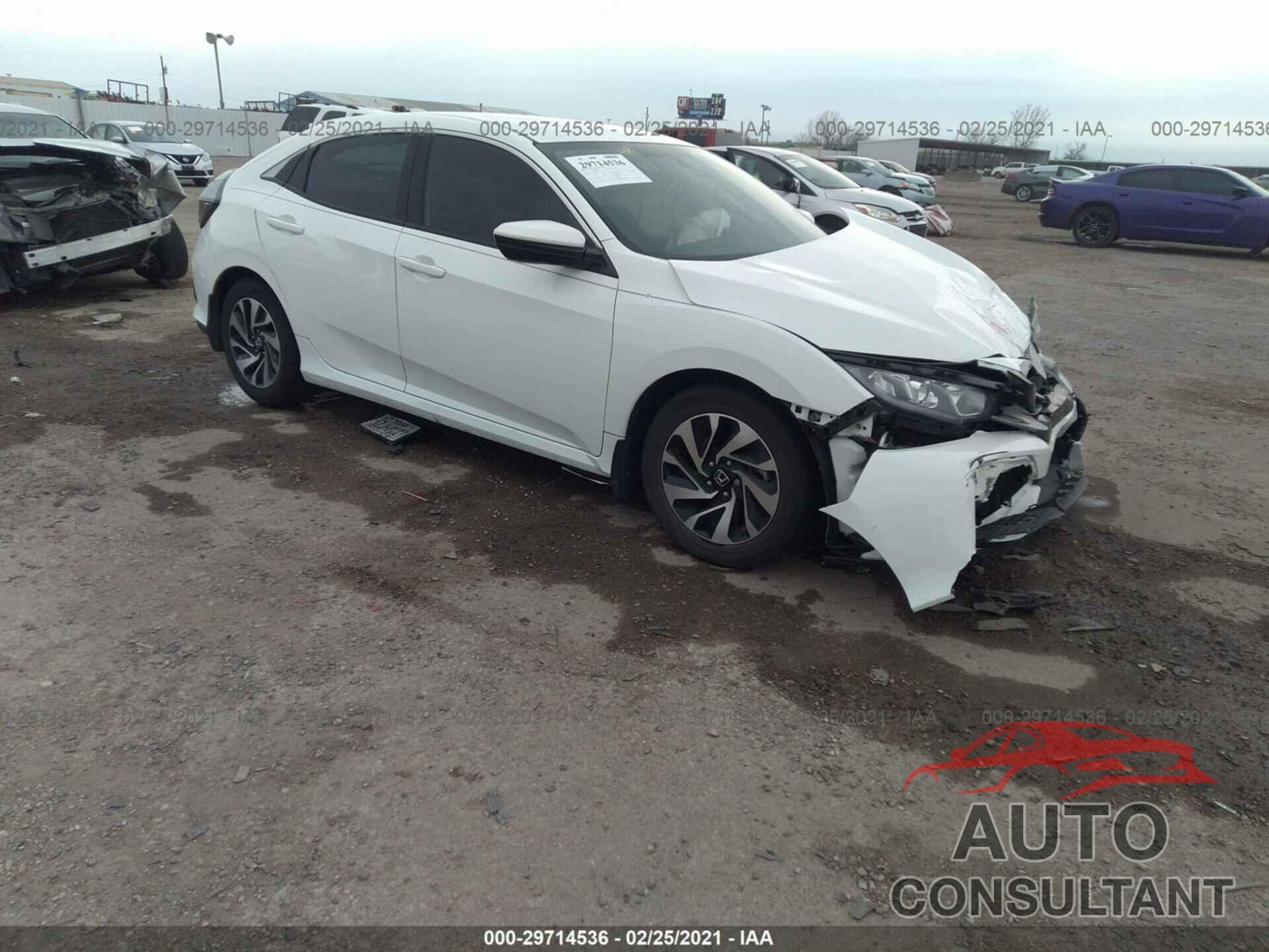 HONDA CIVIC HATCHBACK 2017 - SHHFK7H25HU215968