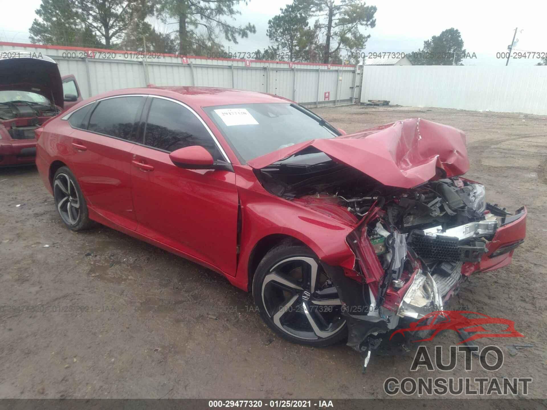 HONDA ACCORD SEDAN 2019 - 1HGCV1F34KA055832