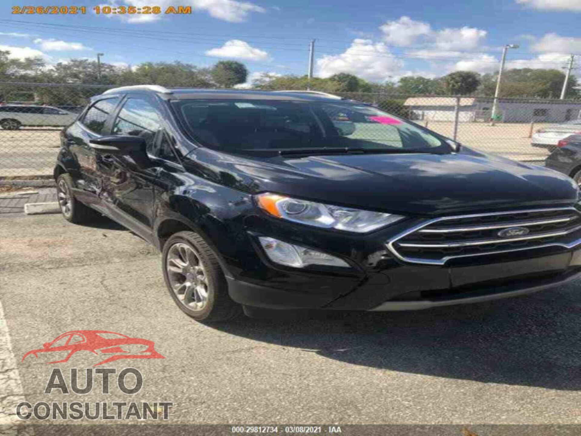 FORD ECOSPORT 2019 - MAJ6S3KL3KC267671
