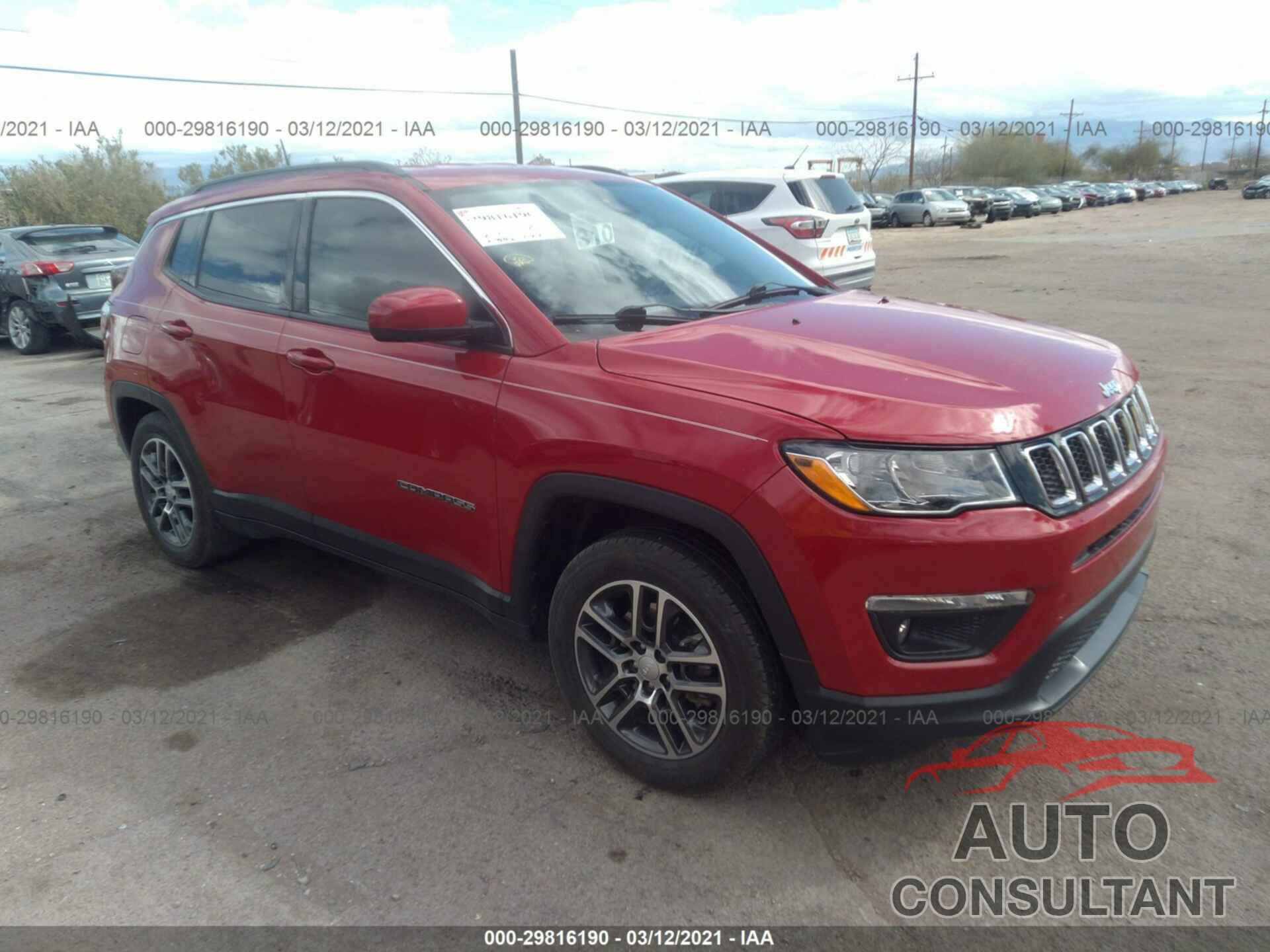 JEEP COMPASS 2017 - 3C4NJCBB1HT617246