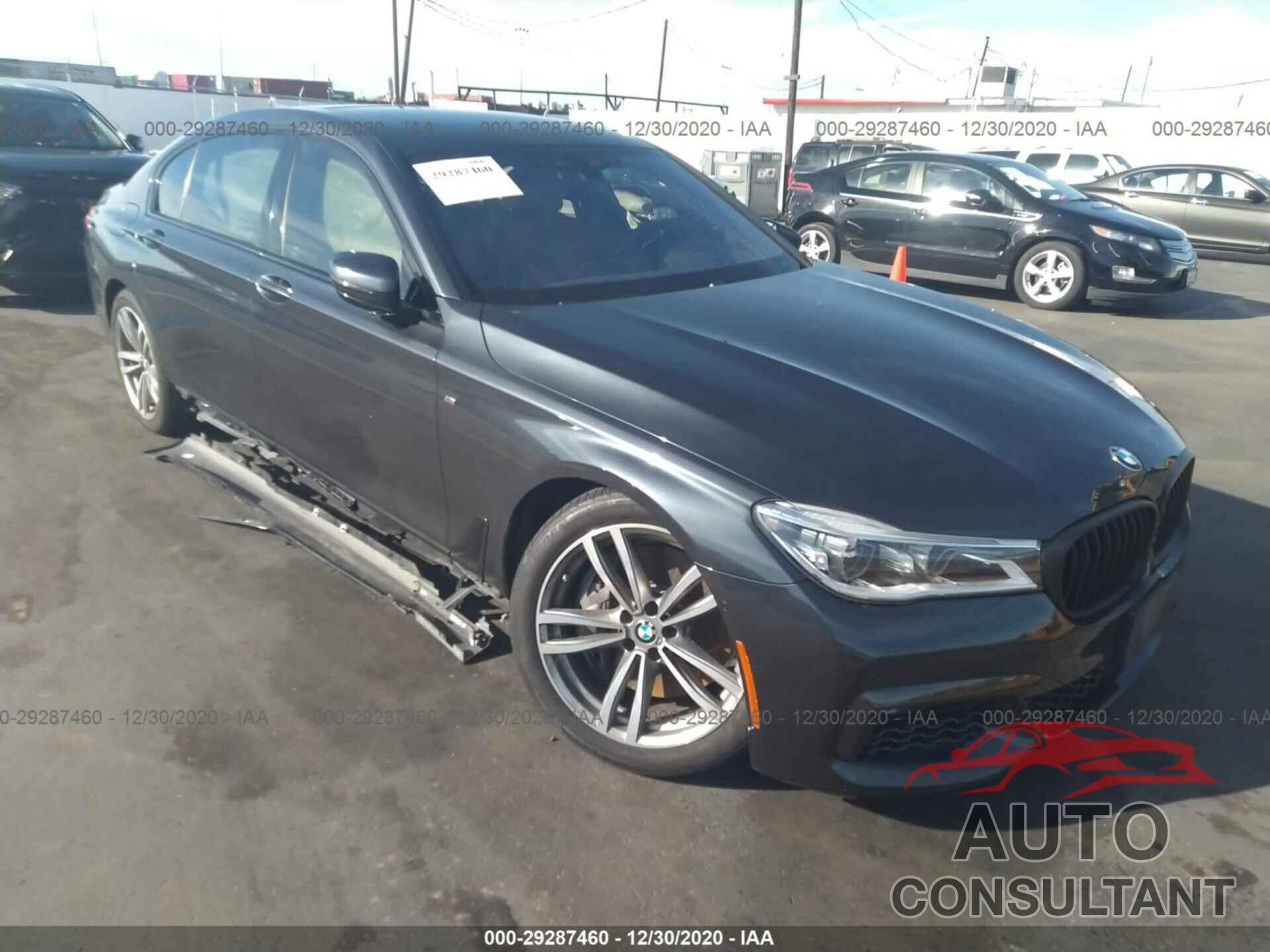 BMW 7 SERIES 2016 - WBA7F0C51GGL99830