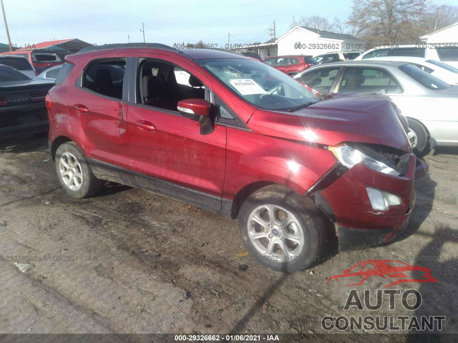 FORD ECOSPORT 2019 - MAJ3S2GEXKC287293