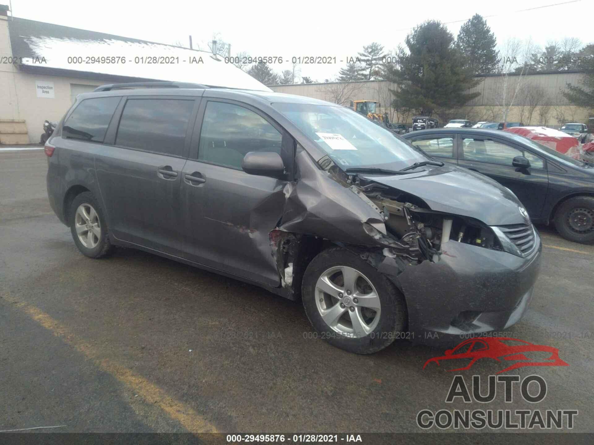 TOYOTA SIENNA 2017 - 5TDKZ3DC3HS809313