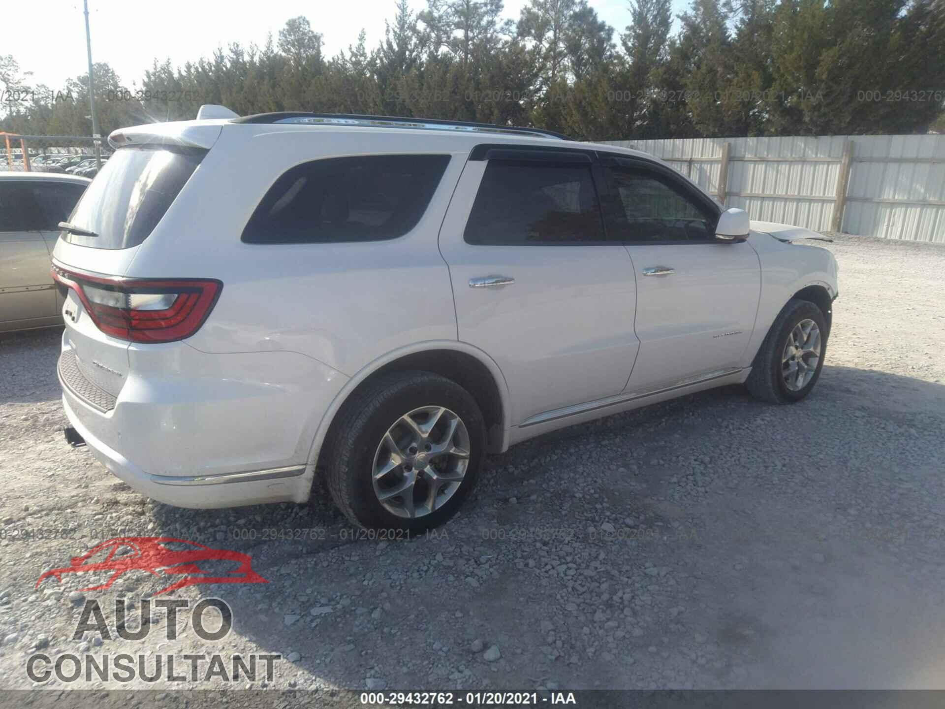 DODGE DURANGO 2017 - 1C4SDHET2HC960591