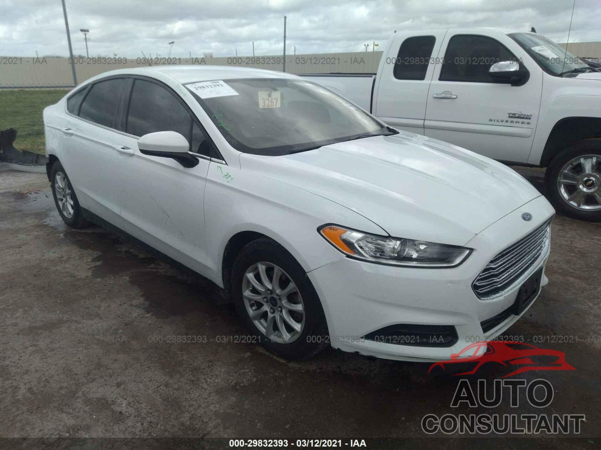 FORD FUSION 2016 - 3FA6P0G79GR239345