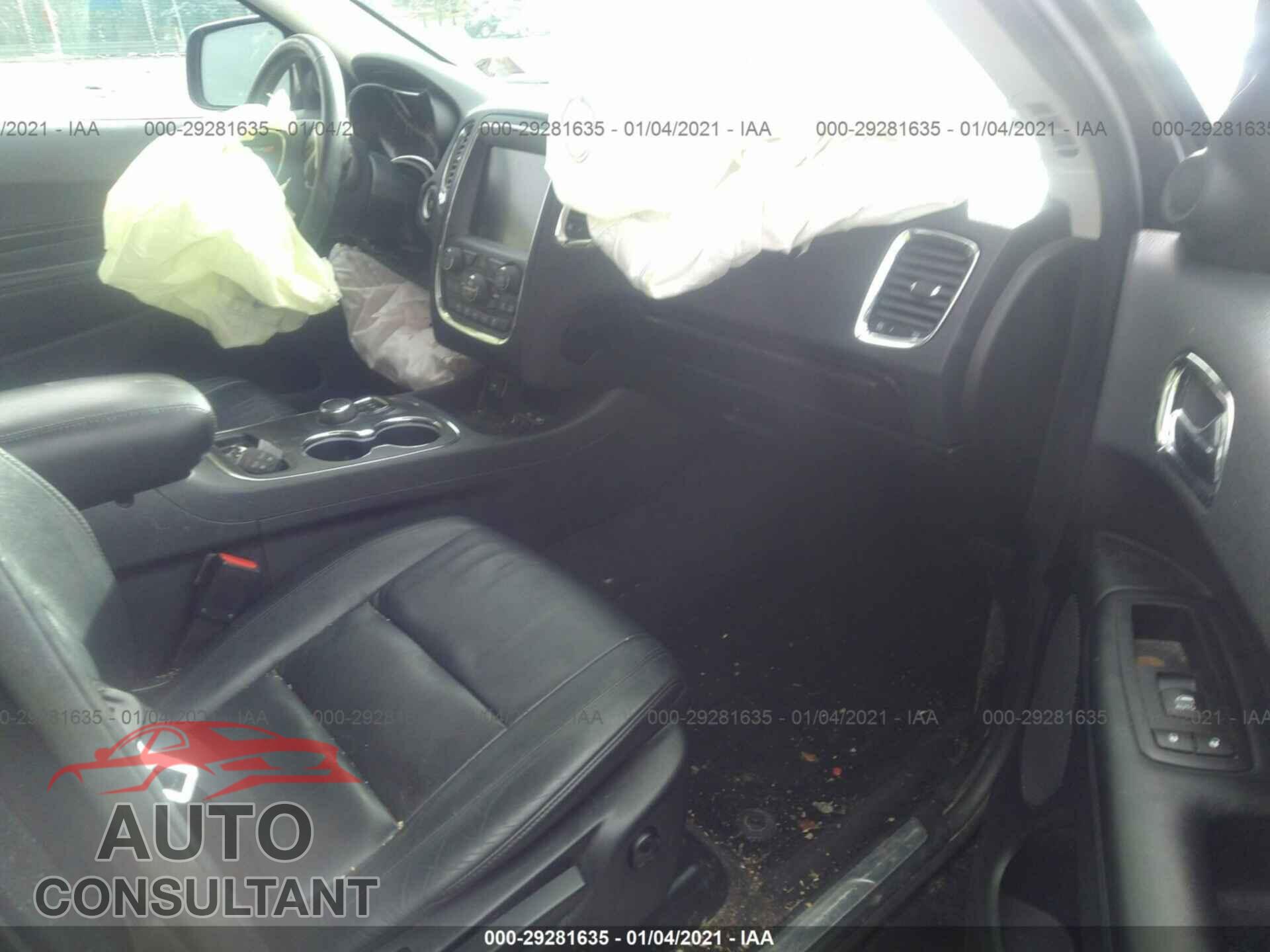 DODGE DURANGO 2016 - 1C4RDJDG2GC374885