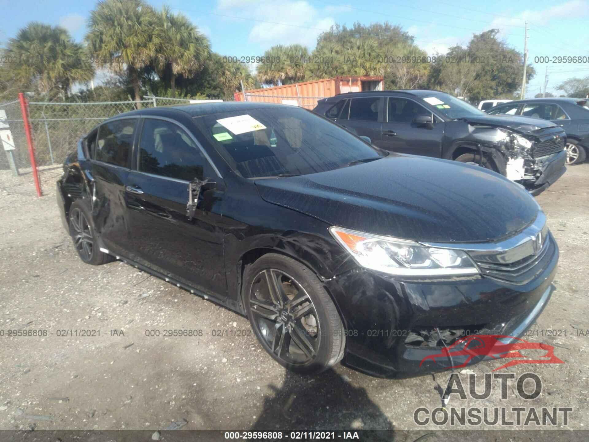 HONDA ACCORD SEDAN 2016 - 1HGCR2F59GA238307