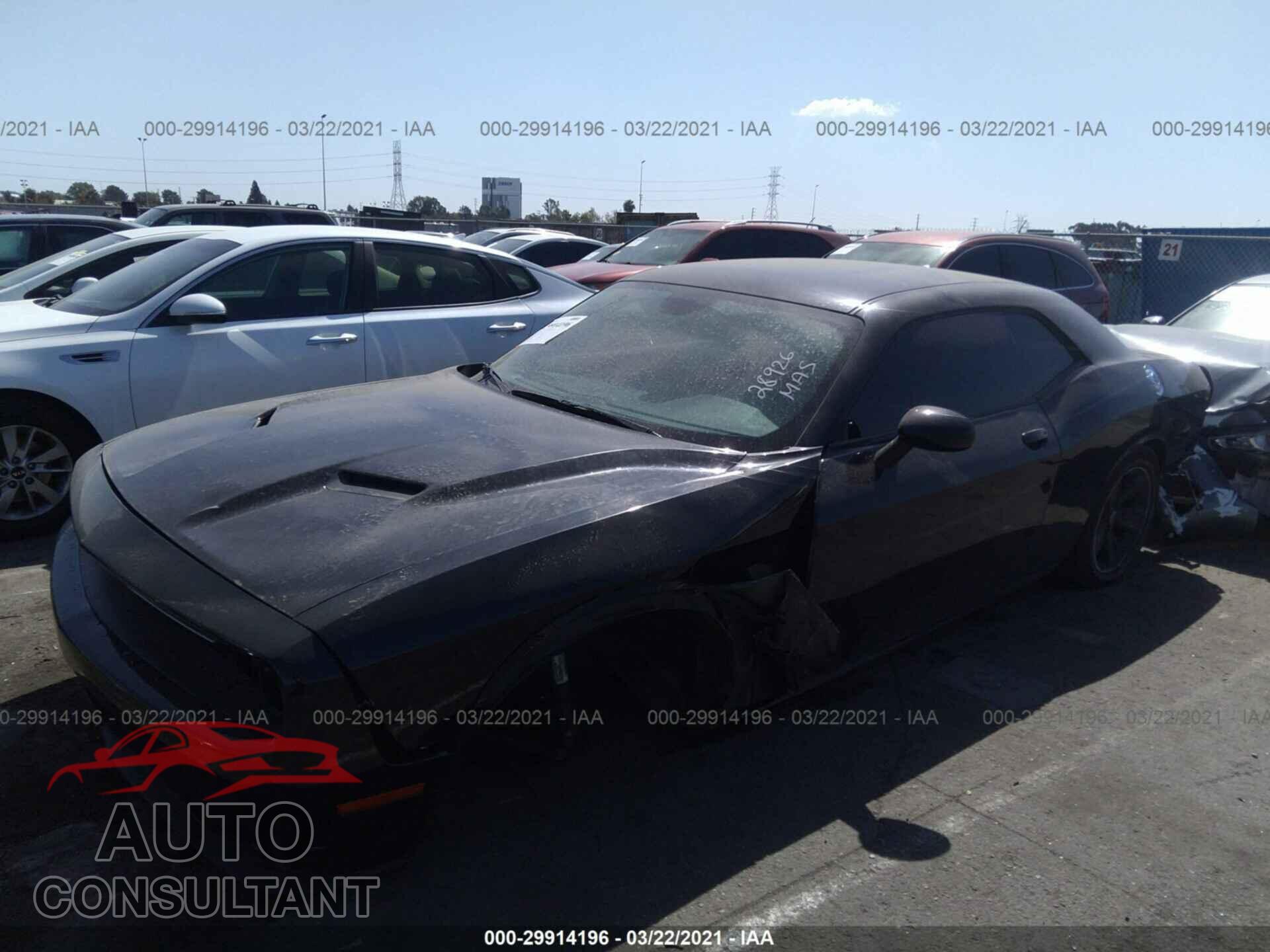 DODGE CHALLENGER 2017 - 2C3CDZAG9HH635845