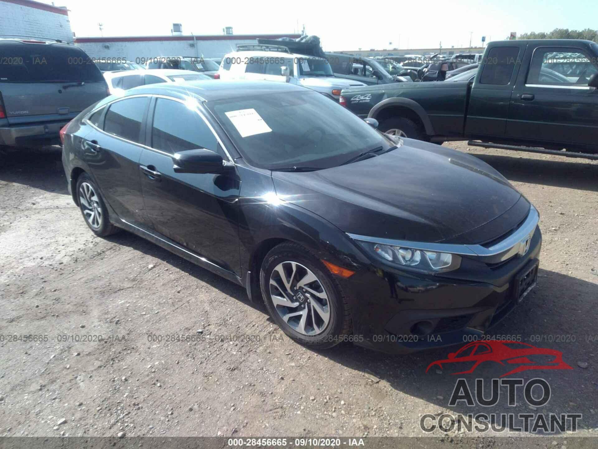 HONDA CIVIC SEDAN 2016 - 2HGFC2F85GH531096