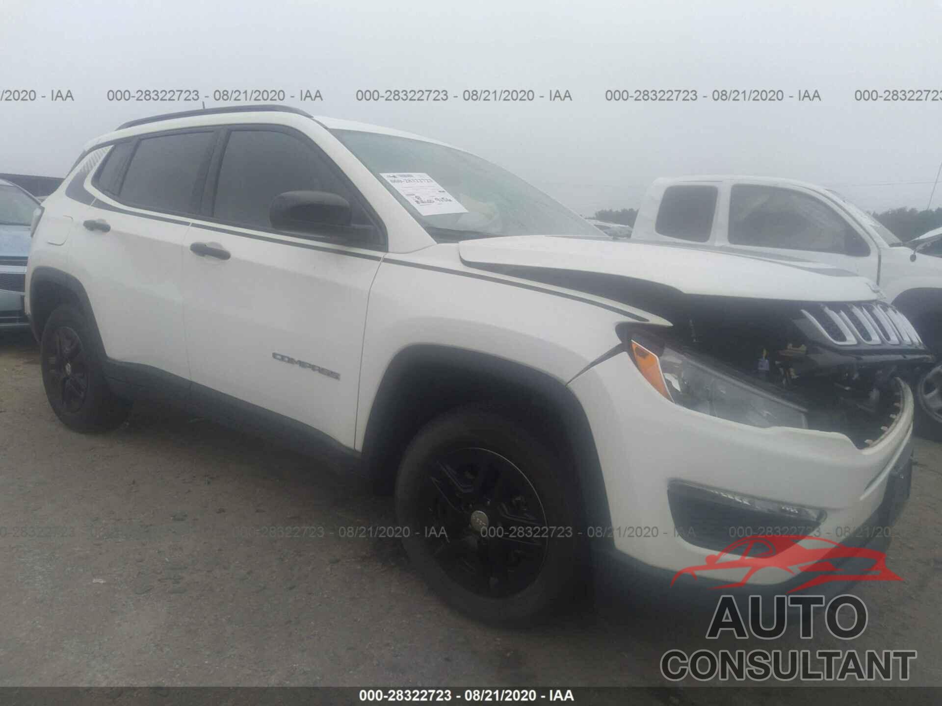 JEEP COMPASS 2018 - 3C4NJCAB7JT338603