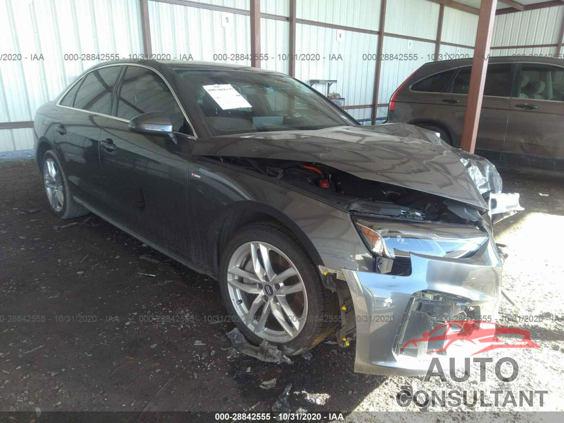 AUDI A4 2020 - WAUDNAF46LN006229