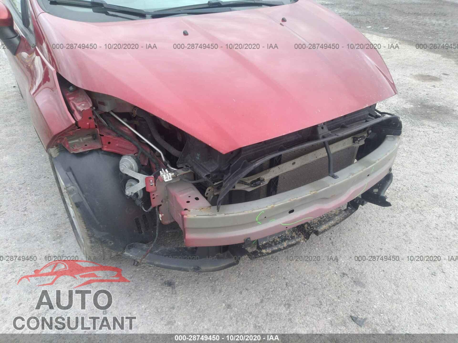 FORD FIESTA 2017 - 3FADP4EJ6HM132006