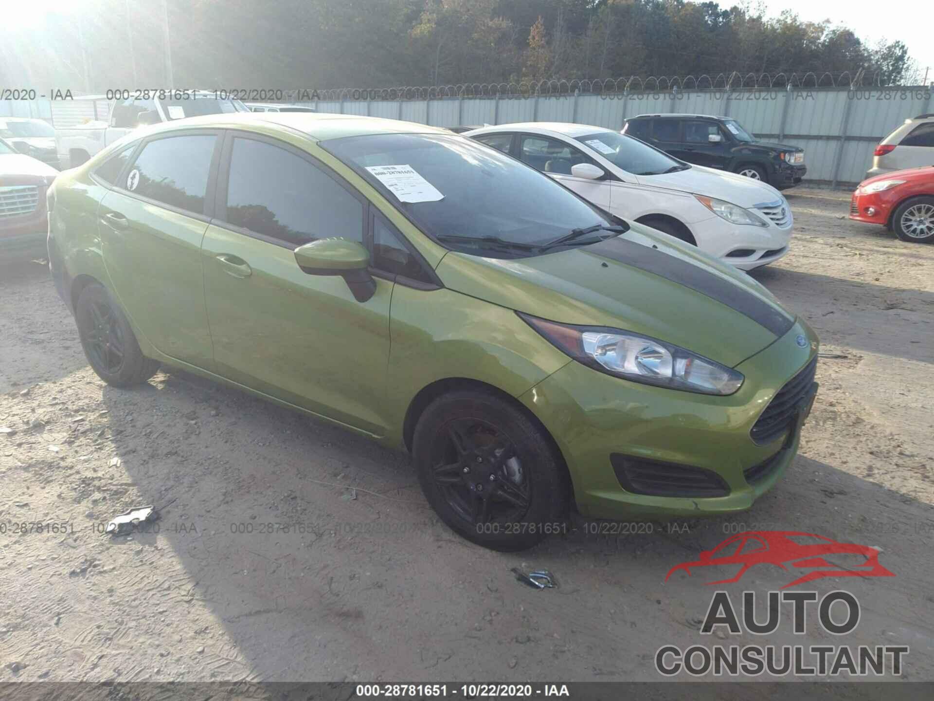 FORD FIESTA 2018 - 3FADP4BJXJM119429
