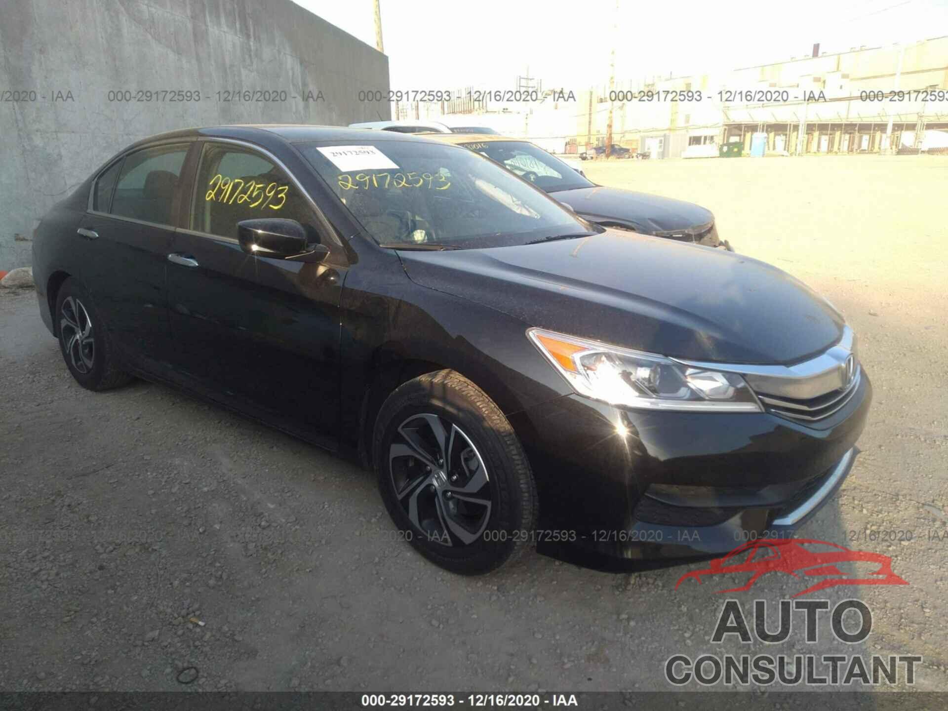 HONDA ACCORD SEDAN 2016 - 1HGCR2F31GA167490